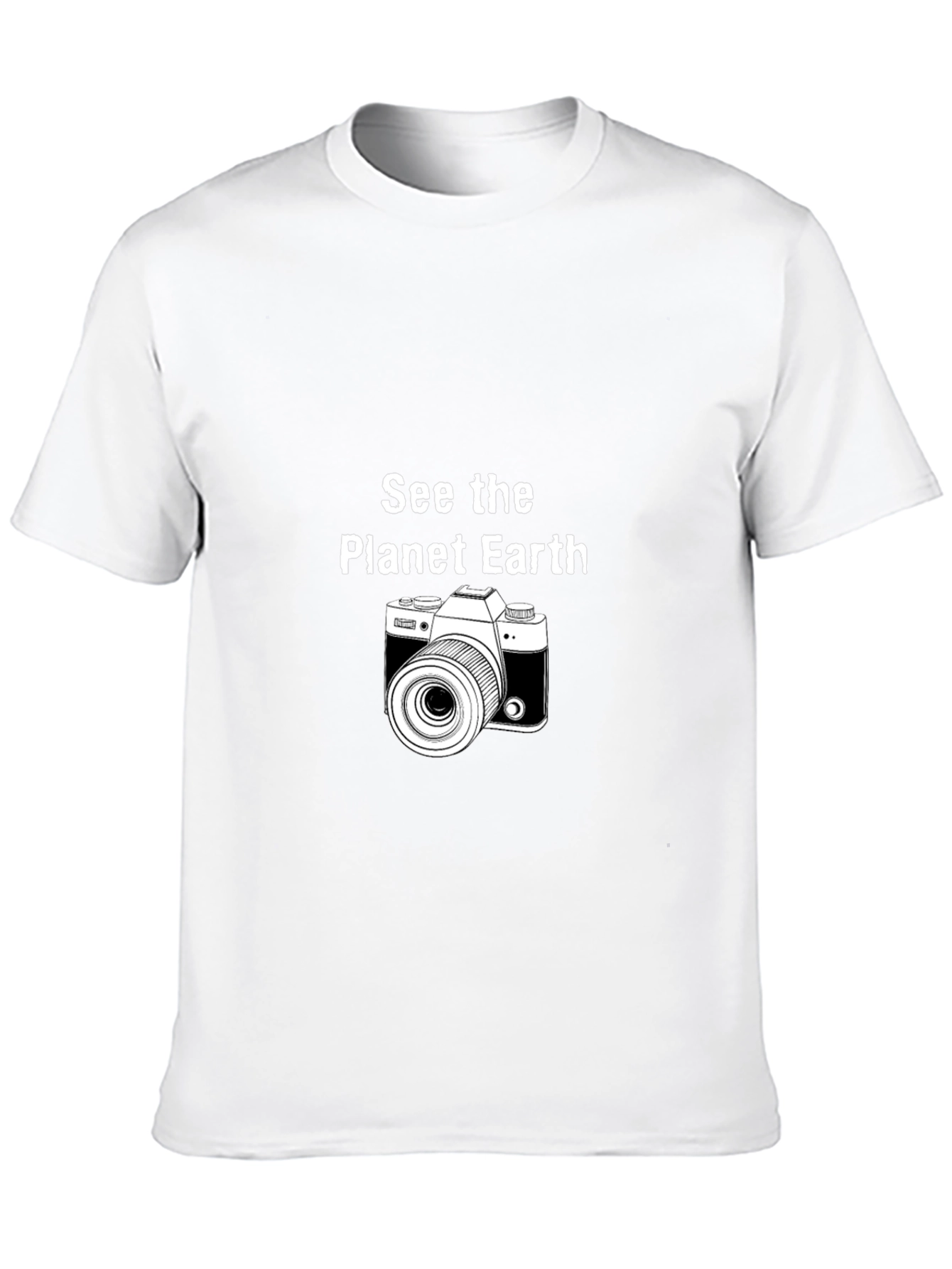 See The Planet Earth T-Shirt - Photography Tee