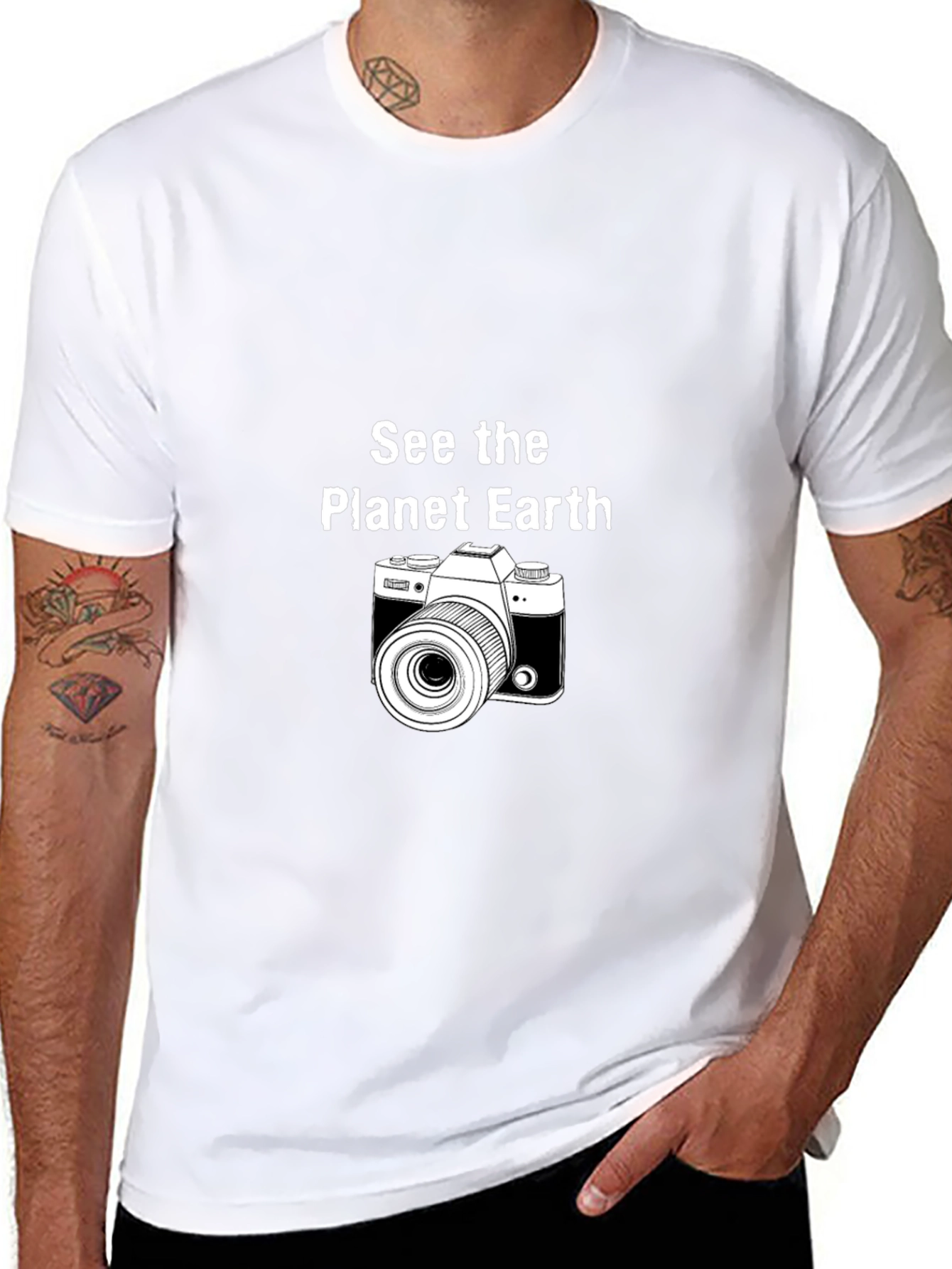 See The Planet Earth T-Shirt - Photography Tee