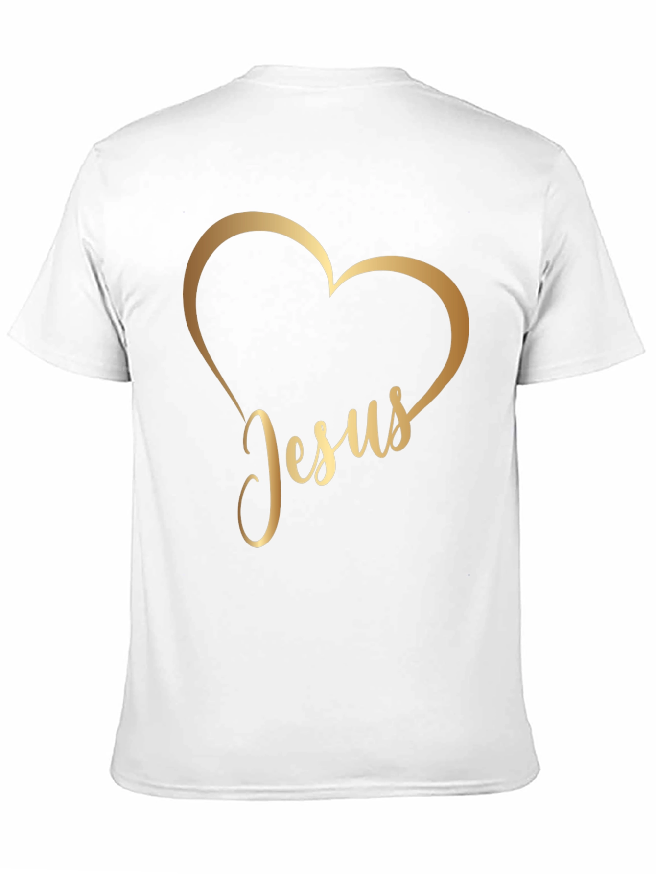 Jesus Heart Graphic Tee - Stylish Christian Apparel