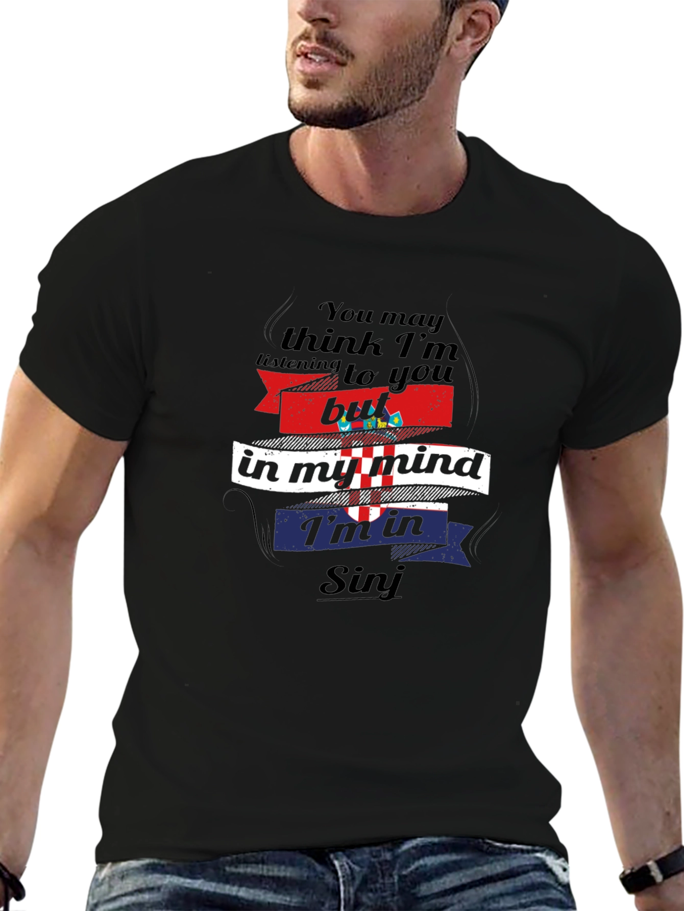 Croatian Pride T-Shirt - Thinking of Sinj