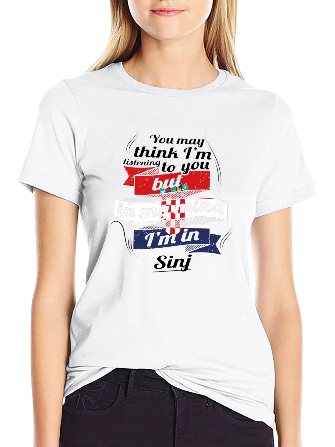 Croatian Pride T-Shirt - Thinking of Sinj