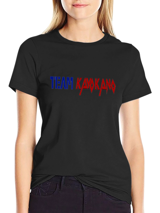 Team Kayokano Black Graphic Tee