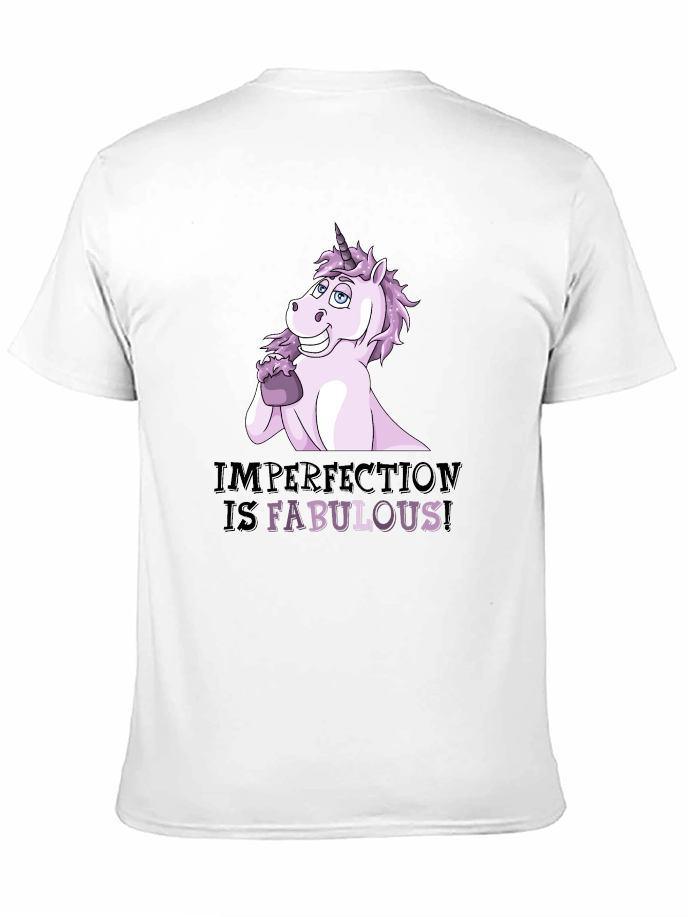 Imperfect Fabulous Unicorn Graphic T-Shirt