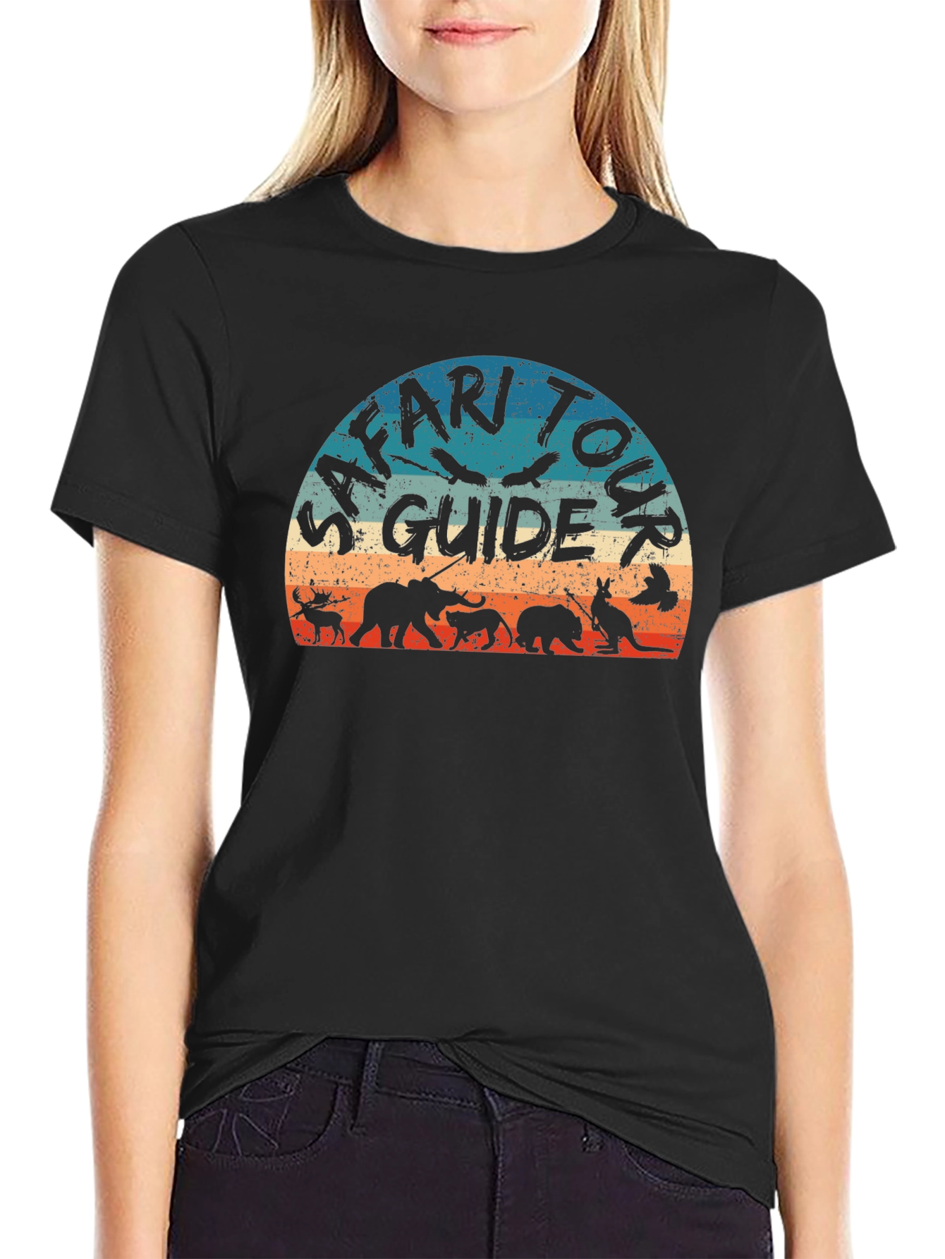 Safari Tour Guide Graphic Tee