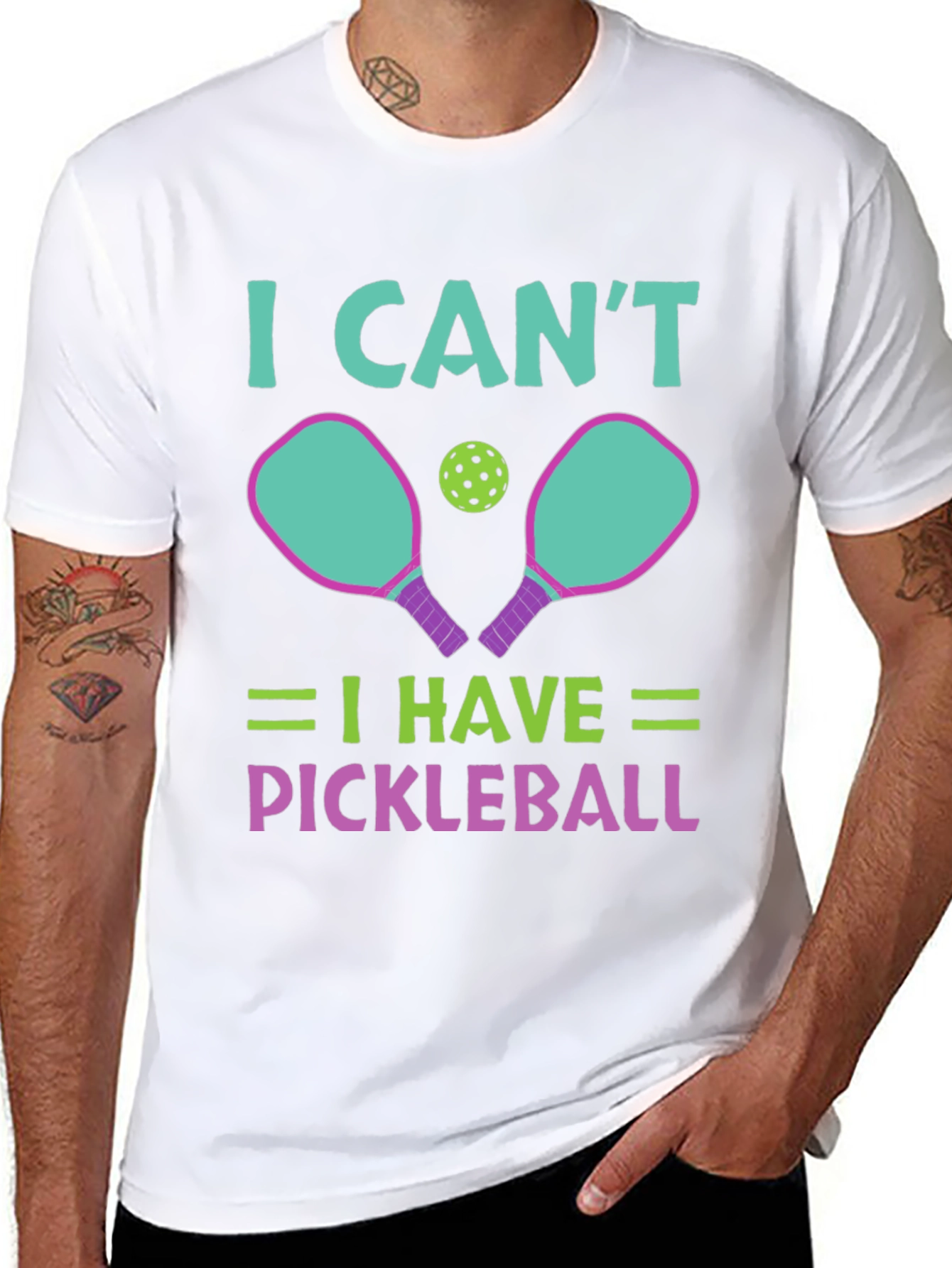 I Cant I Have Pickleball T-Shirt