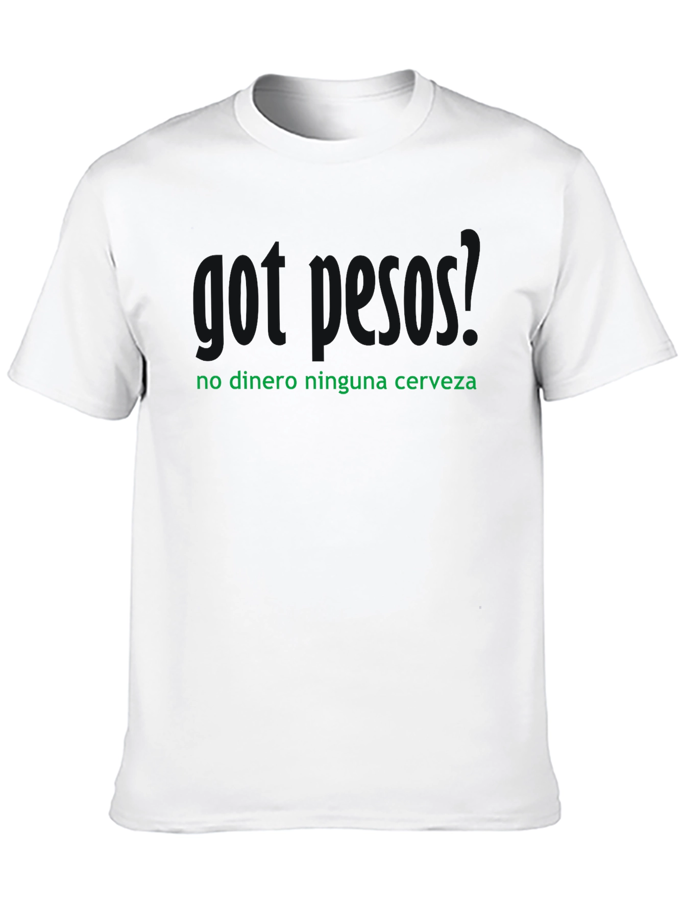 No Dinero Ninguna Cerveza Mens Graphic T-Shirt