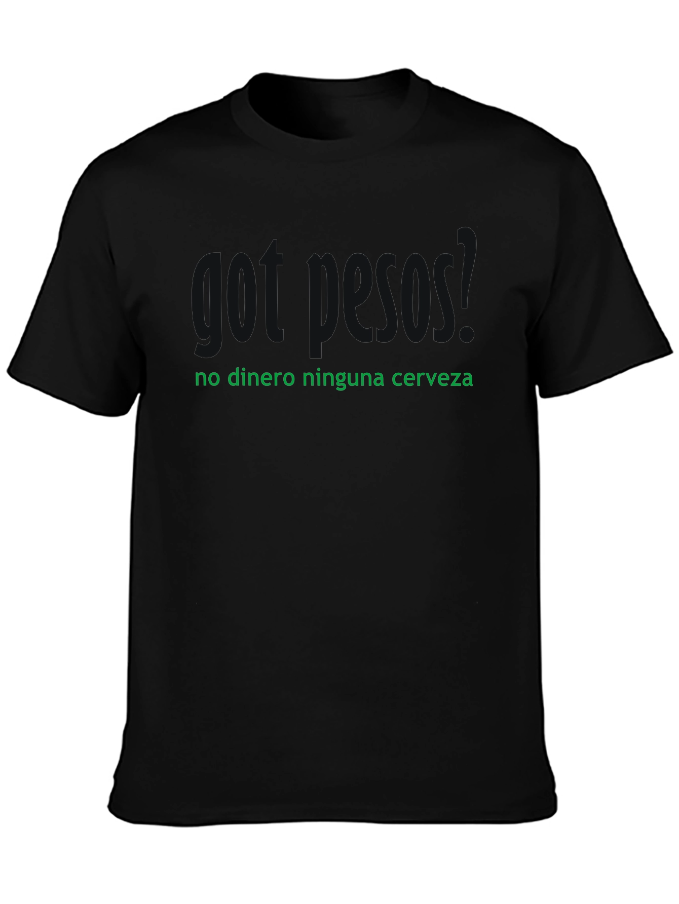No Dinero Ninguna Cerveza Mens Graphic T-Shirt