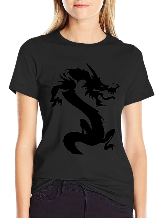 Black Dragon Graphic Tee - Mens Fashion