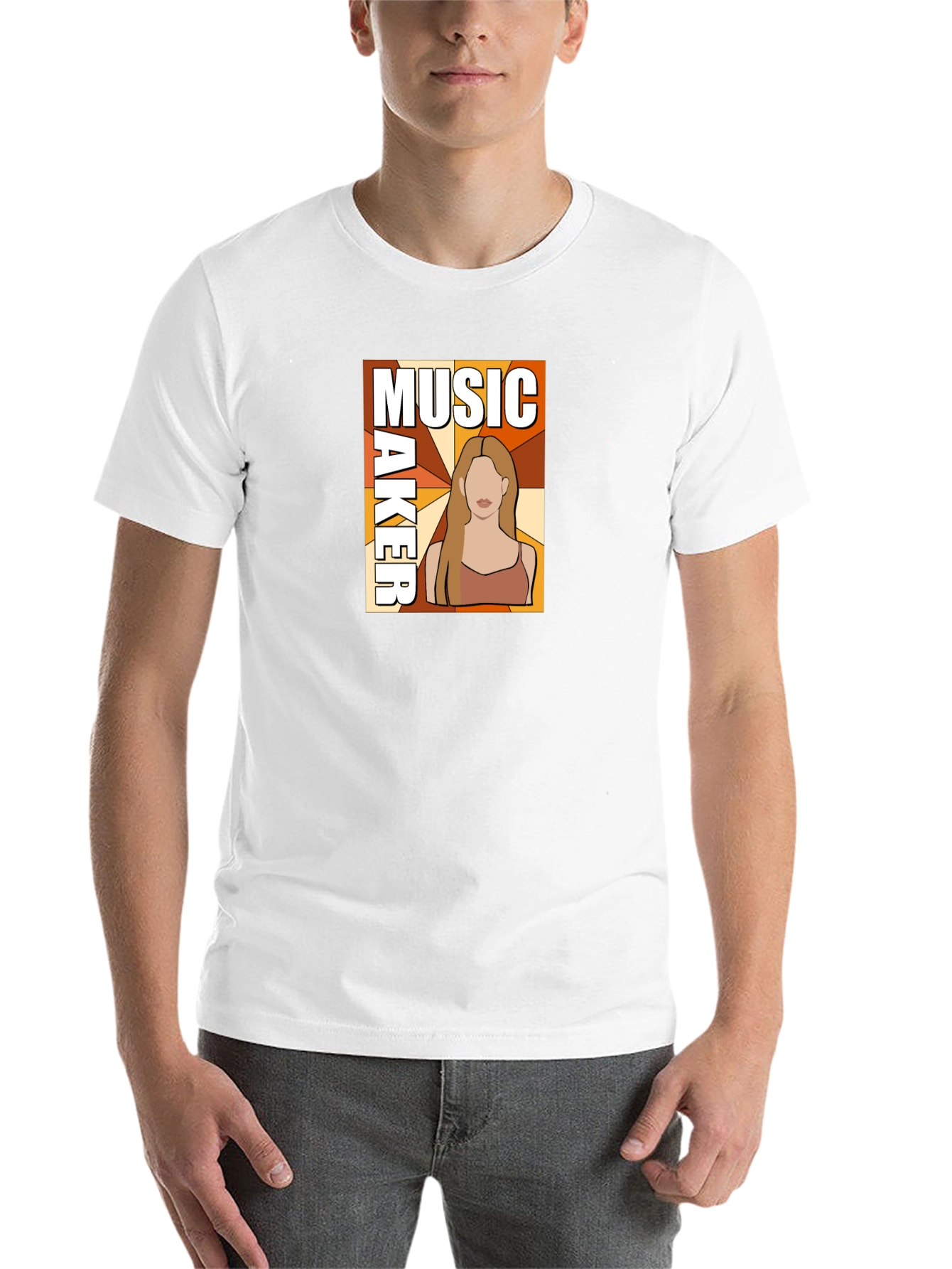 Music Maker T-Shirt - Retro Style Graphic Tee