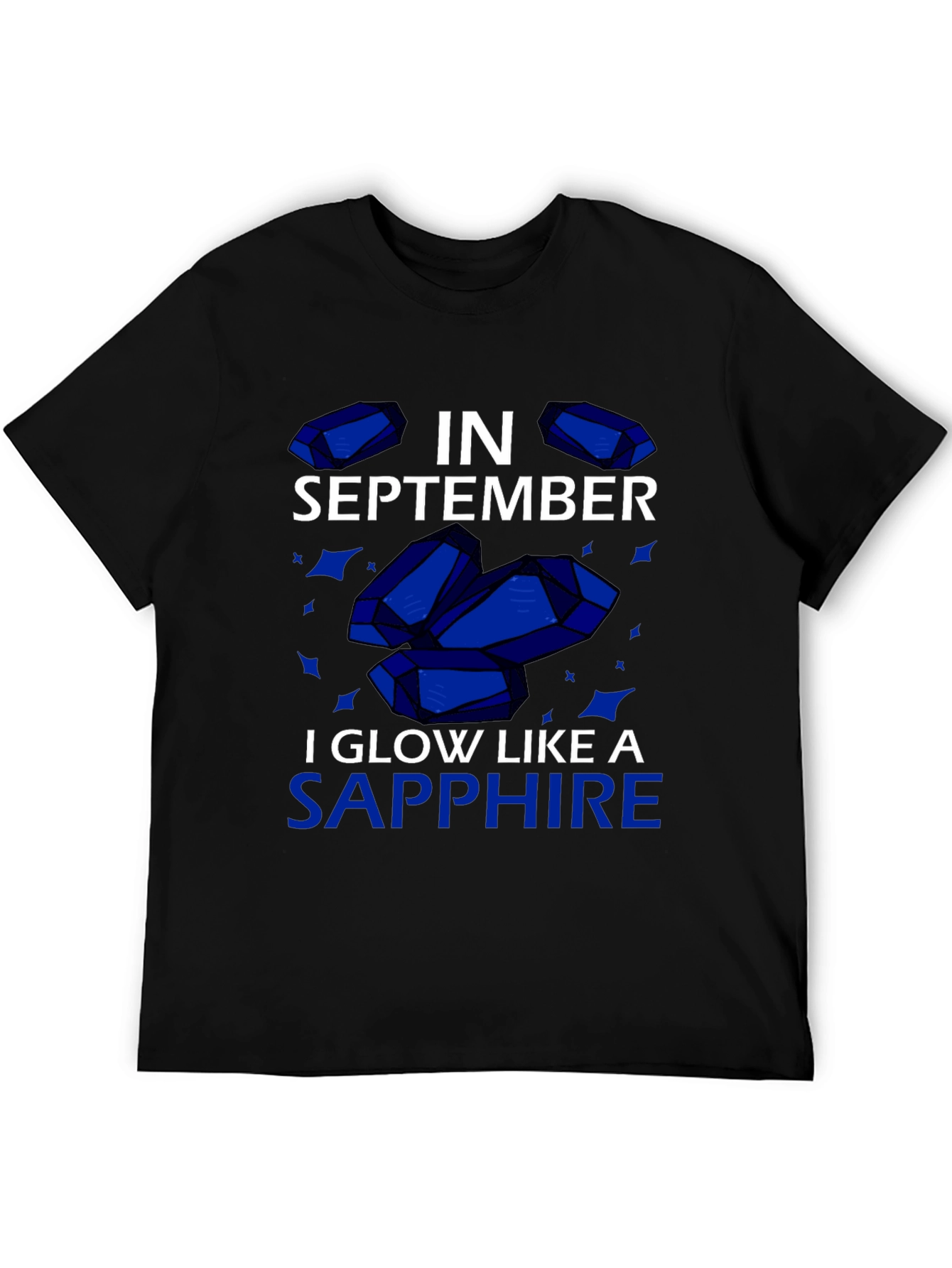 September Sapphire Glow T-Shirt