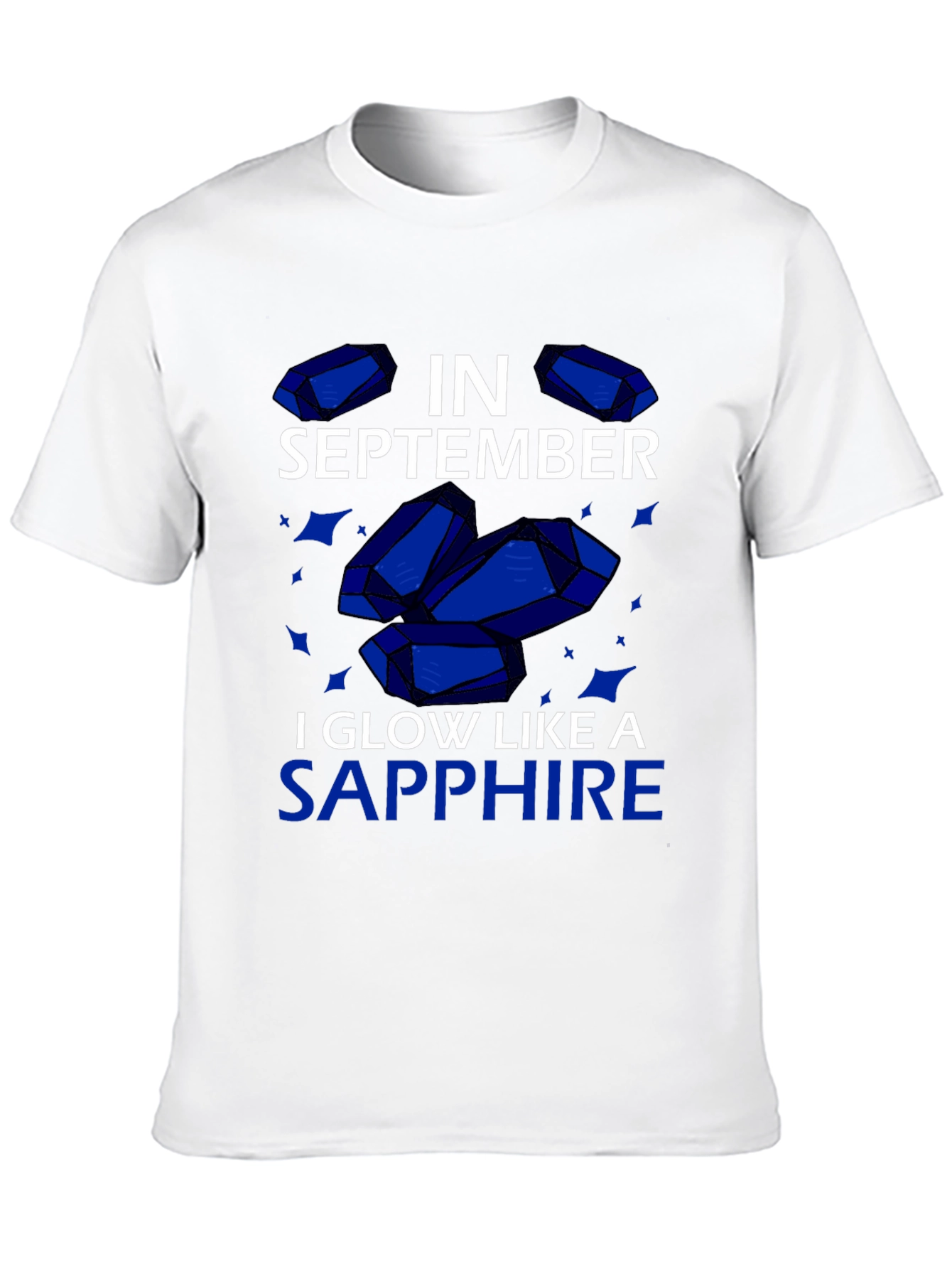 September Sapphire Glow T-Shirt