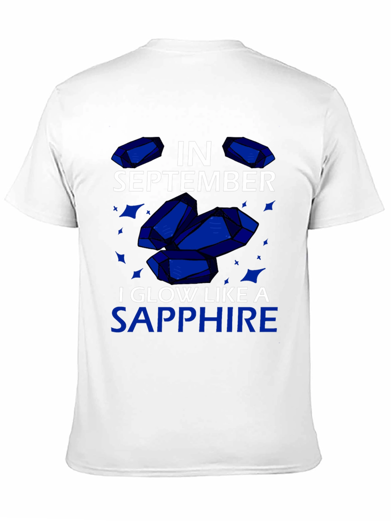 September Sapphire Glow T-Shirt