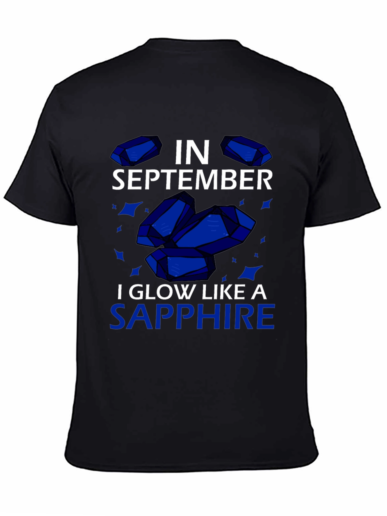 September Sapphire Glow T-Shirt