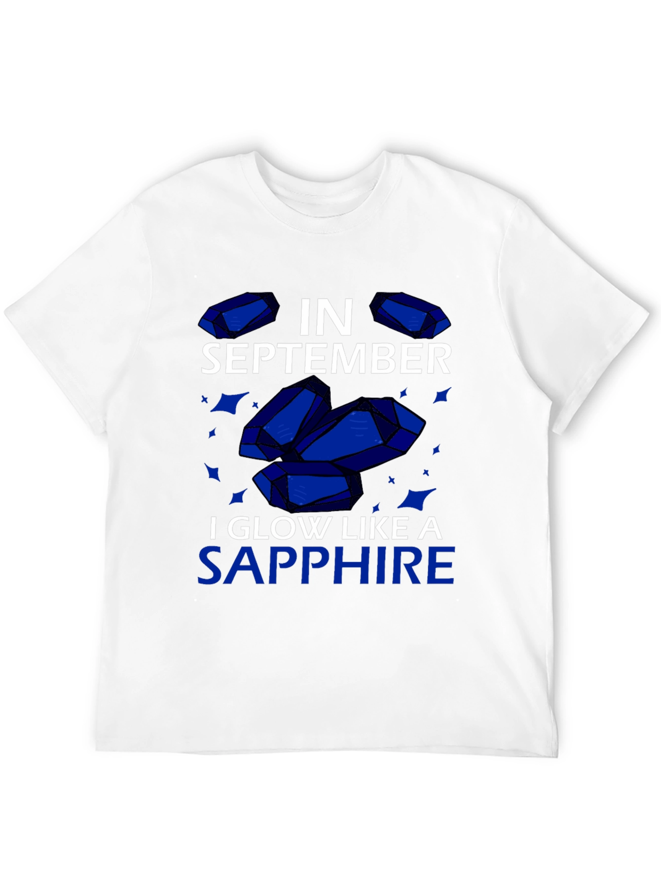 September Sapphire Glow T-Shirt