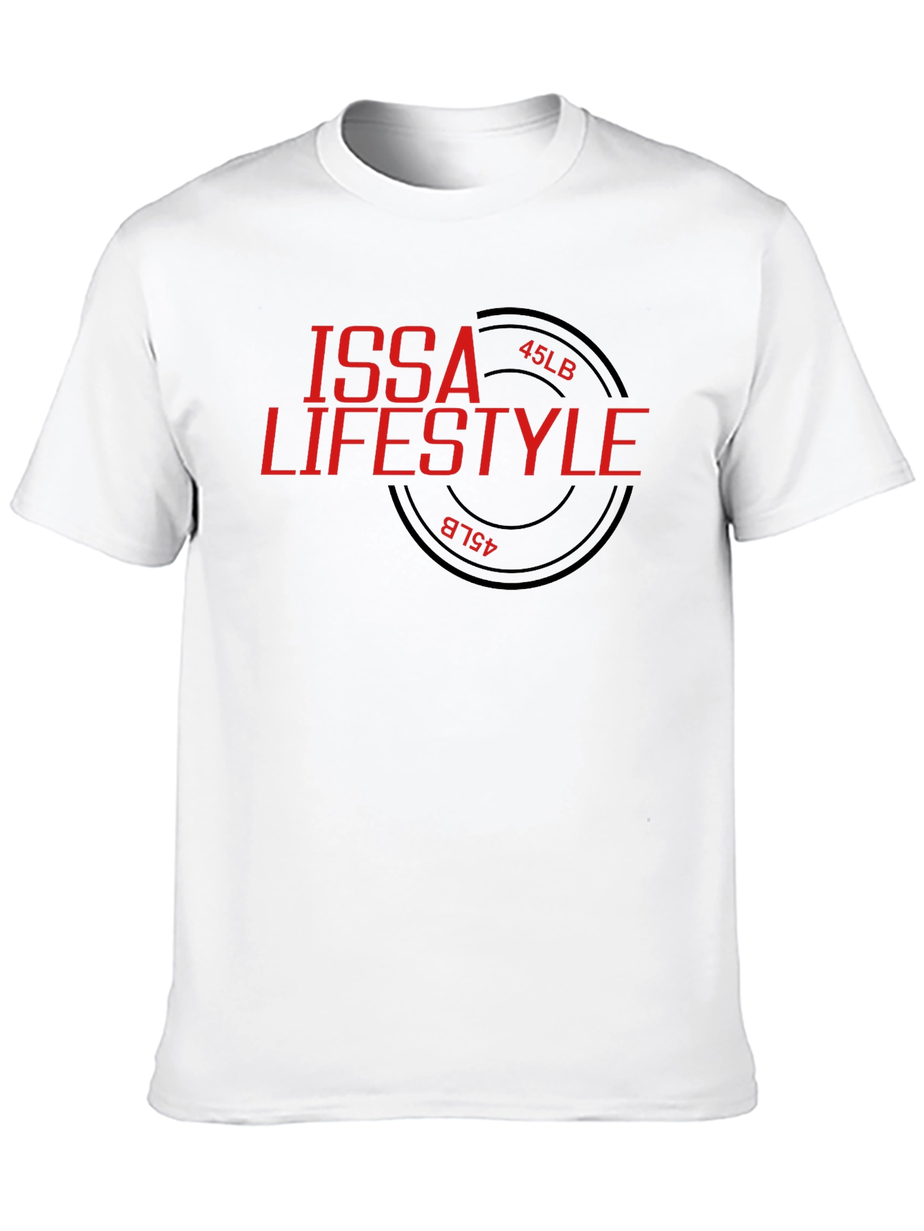ISSA Lifestyle Graphic Tee - Black Gym Shirt