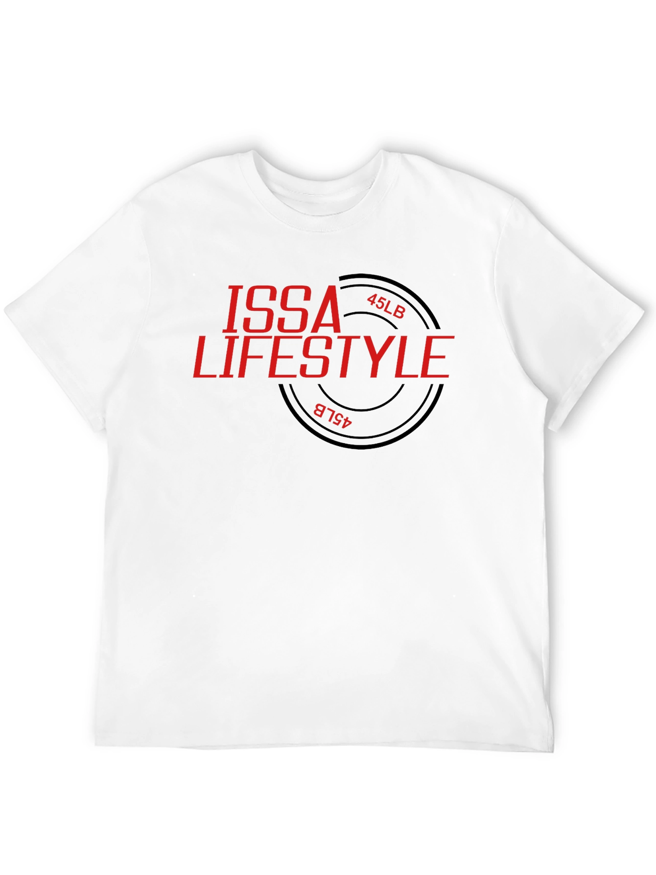 ISSA Lifestyle Graphic Tee - Black Gym Shirt