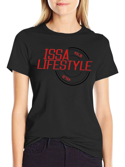 ISSA Lifestyle Graphic Tee - Black Gym Shirt