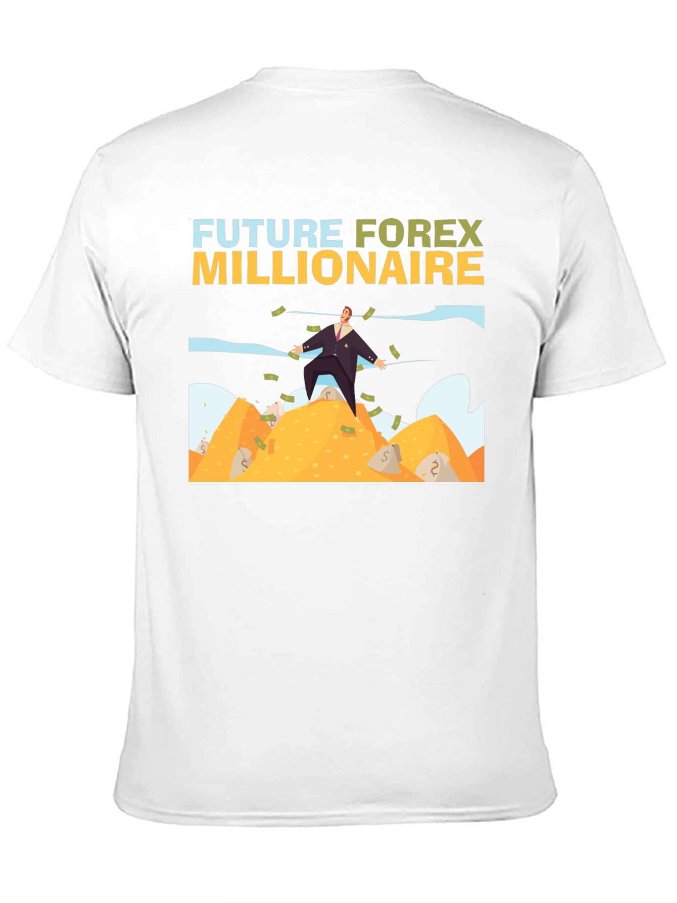 Future Forex Millionaire T-Shirt - Black