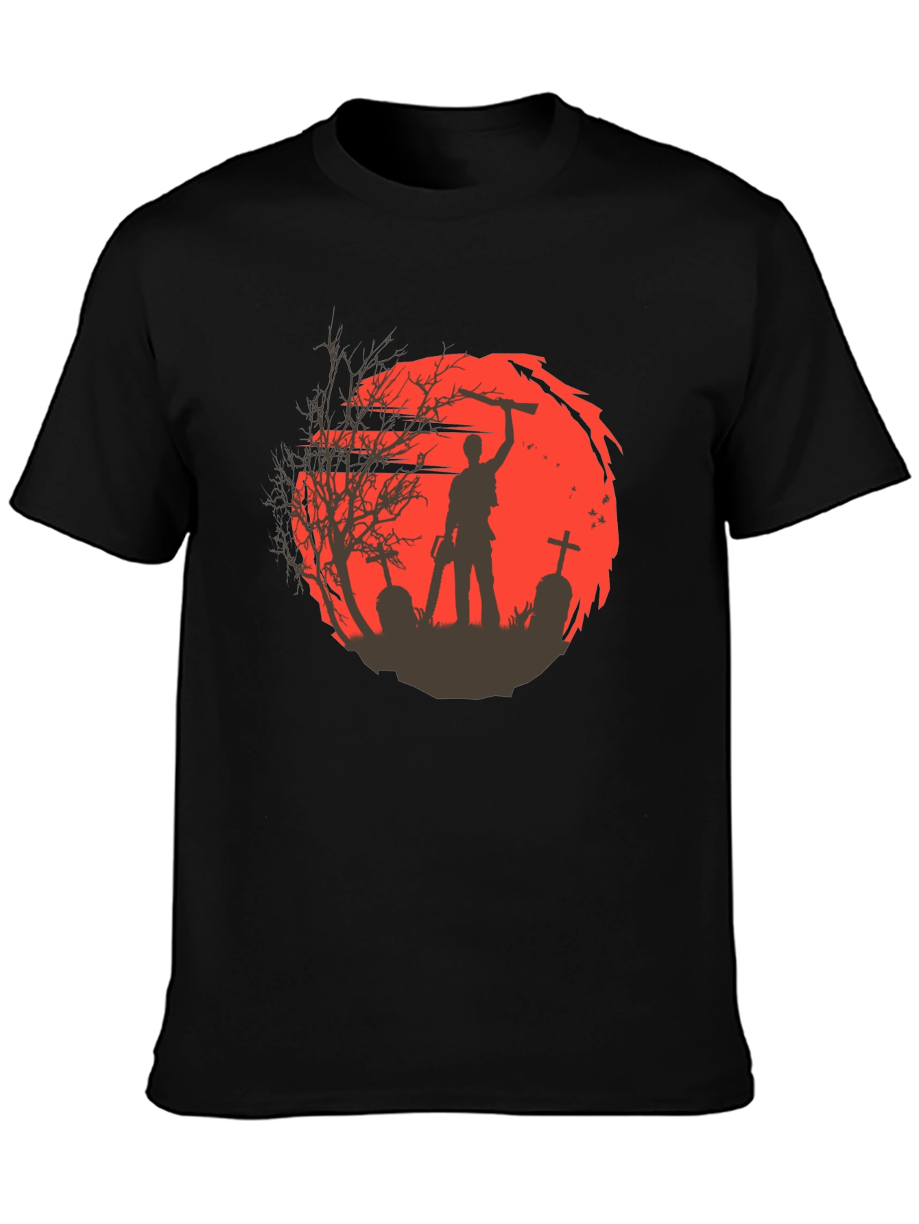 Evil Dead T-Shirt - Ash Silhouette
