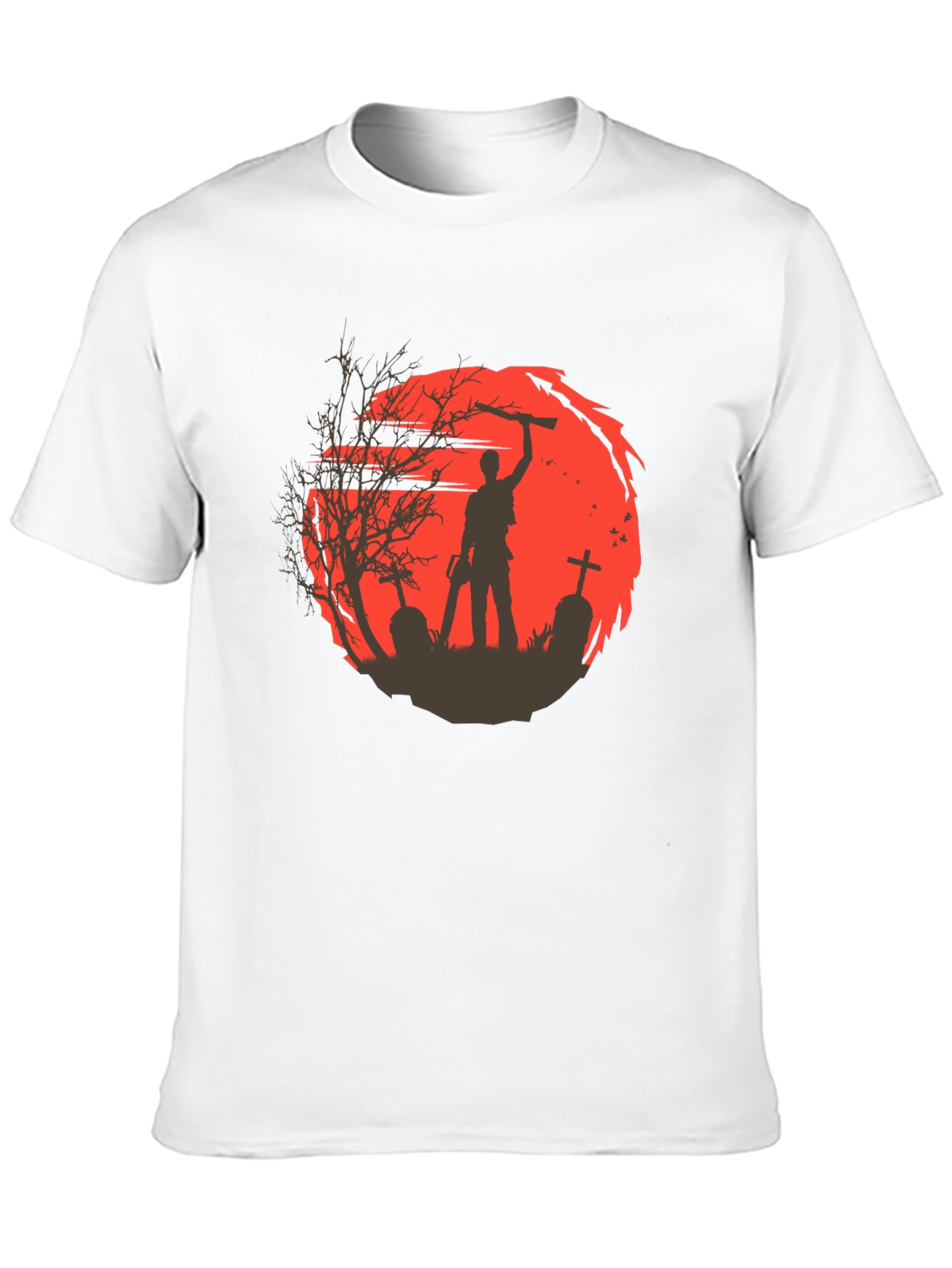 Evil Dead T-Shirt - Ash Silhouette