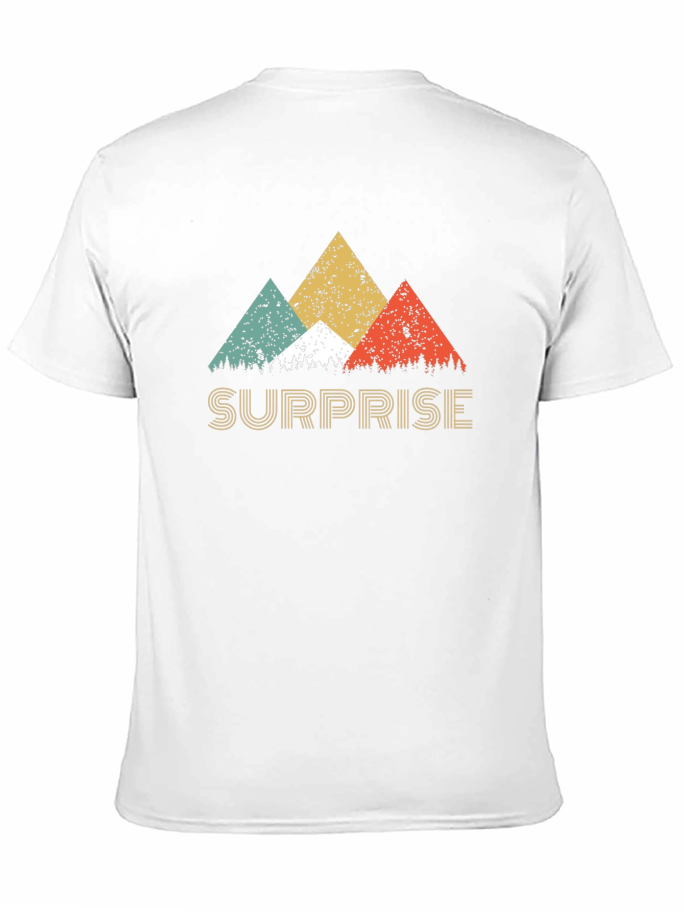 Surprise Retro Mountain Graphic T-Shirt