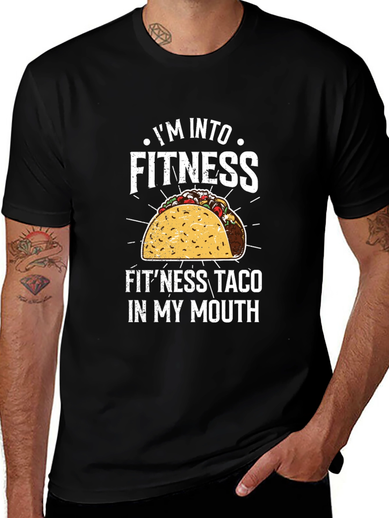 Funny Fitness Taco T-Shirt