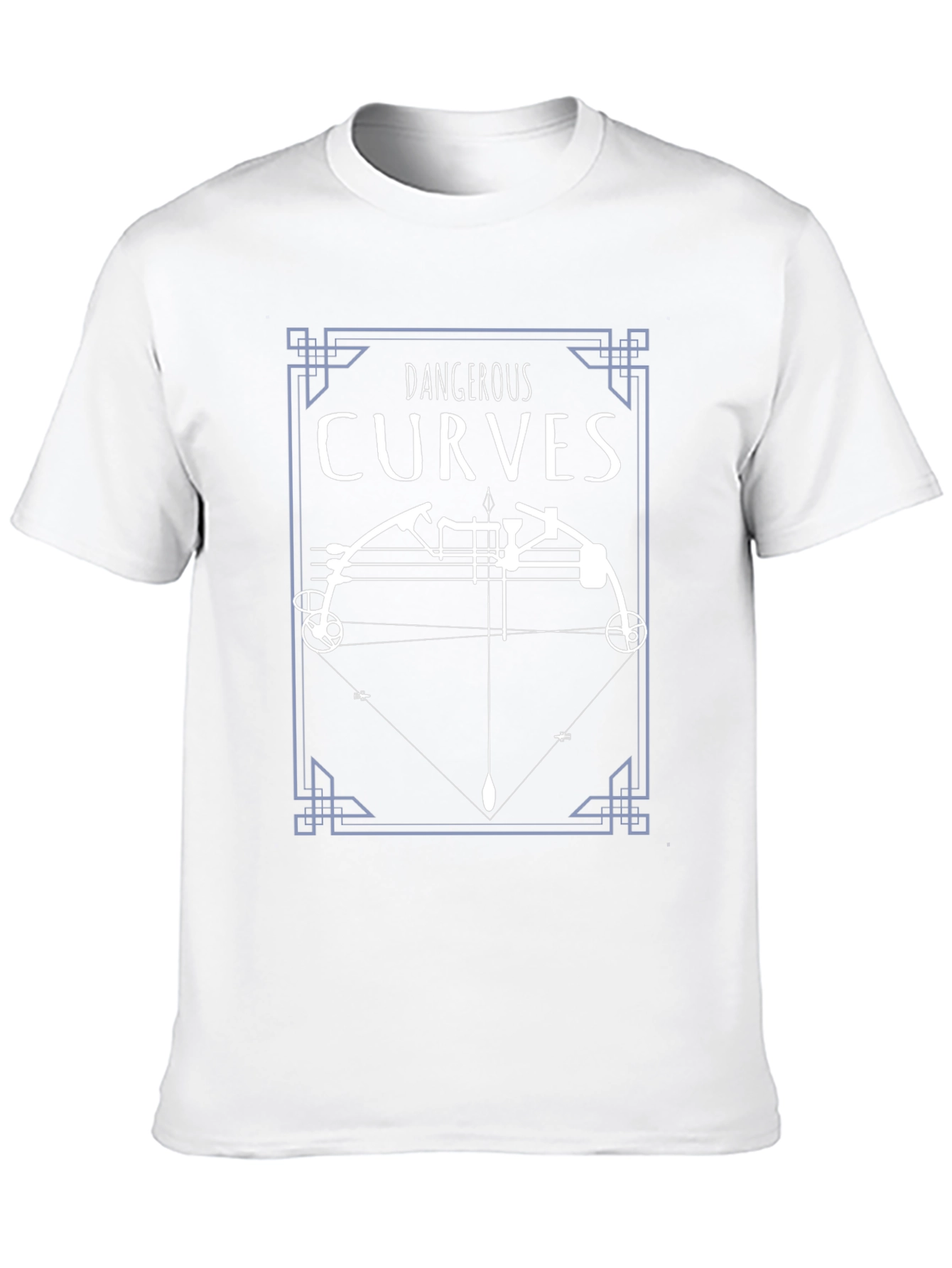 Dangerous Curves Bow and Arrow Graphic Tee