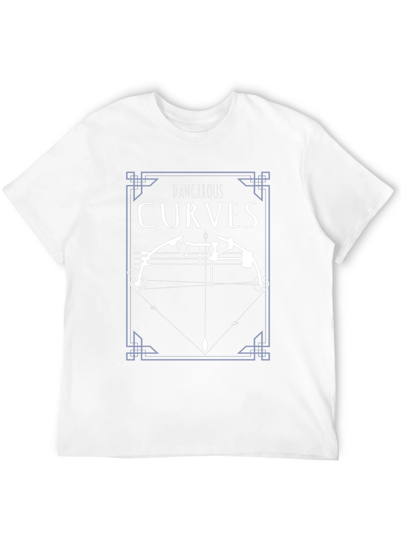 Dangerous Curves Bow and Arrow Graphic Tee