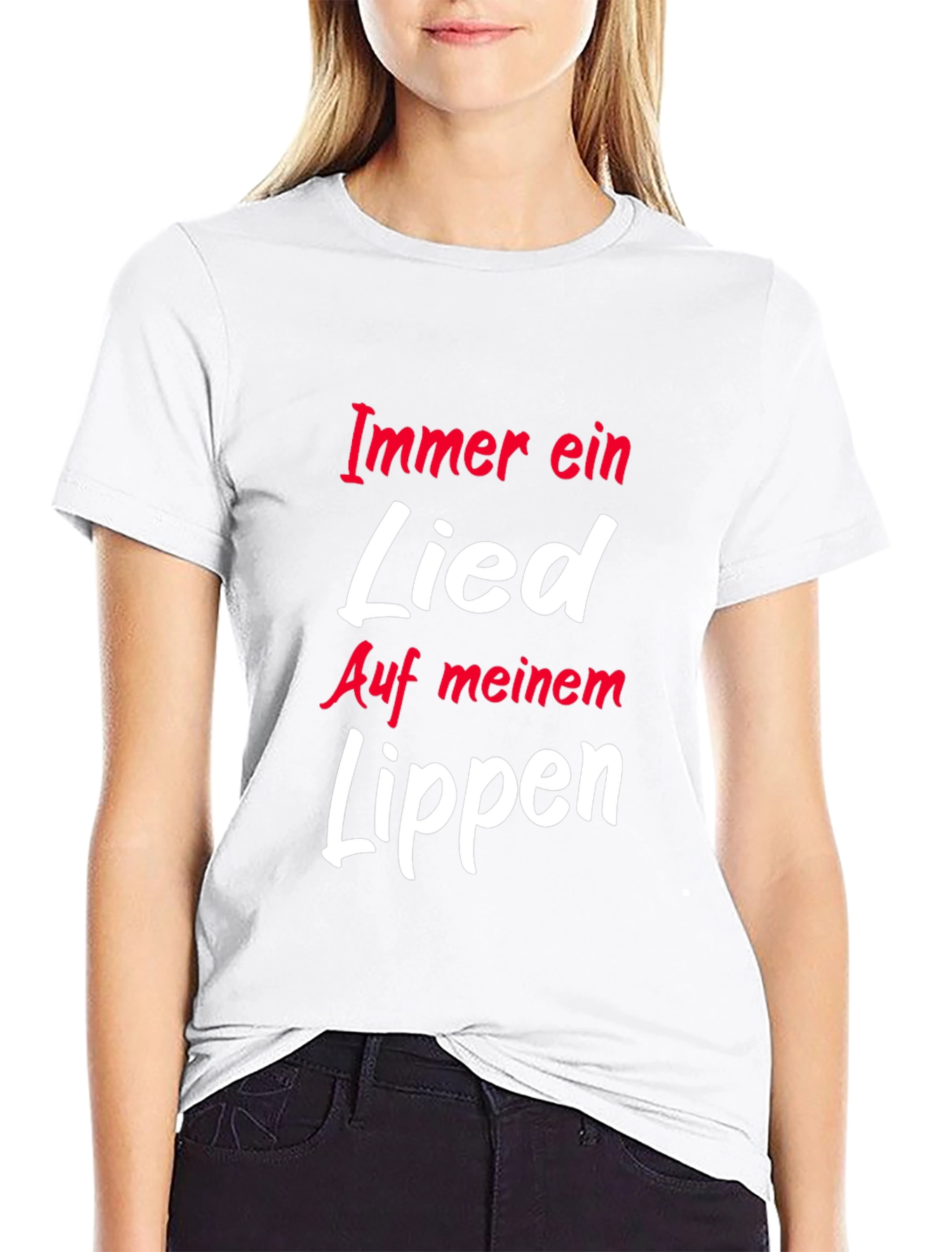 Immer Ein Lied Auf Meinem Lippen T-Shirt