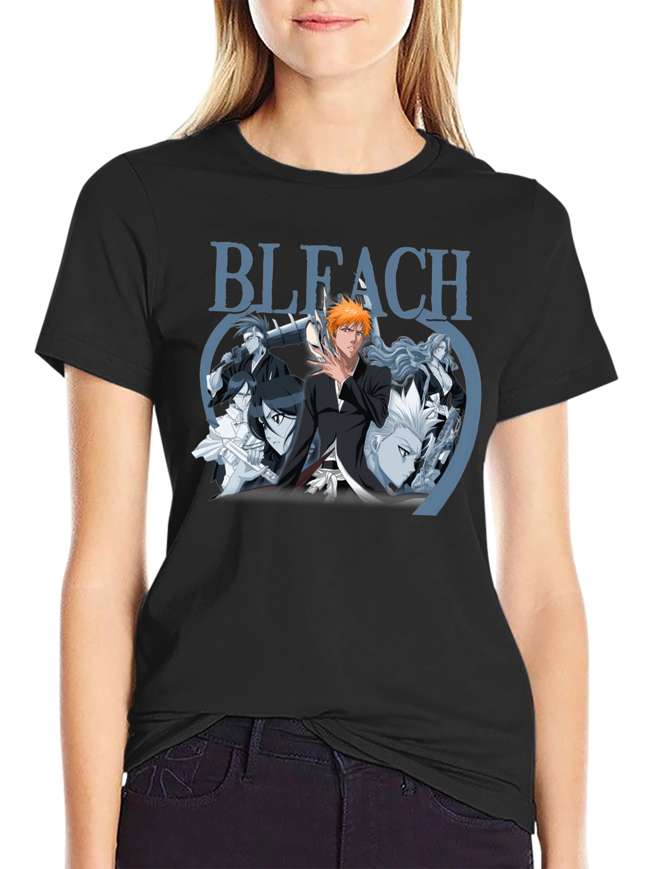 Bleach Anime T-Shirt - Black