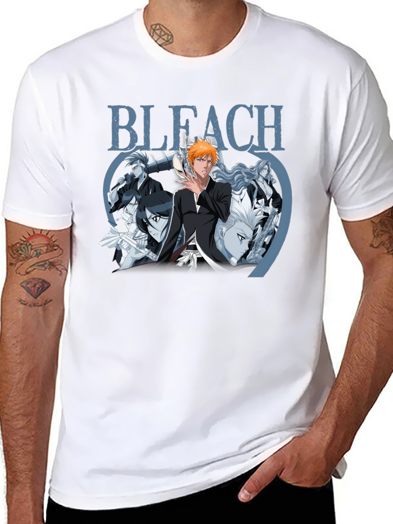 Bleach Anime T-Shirt - Black