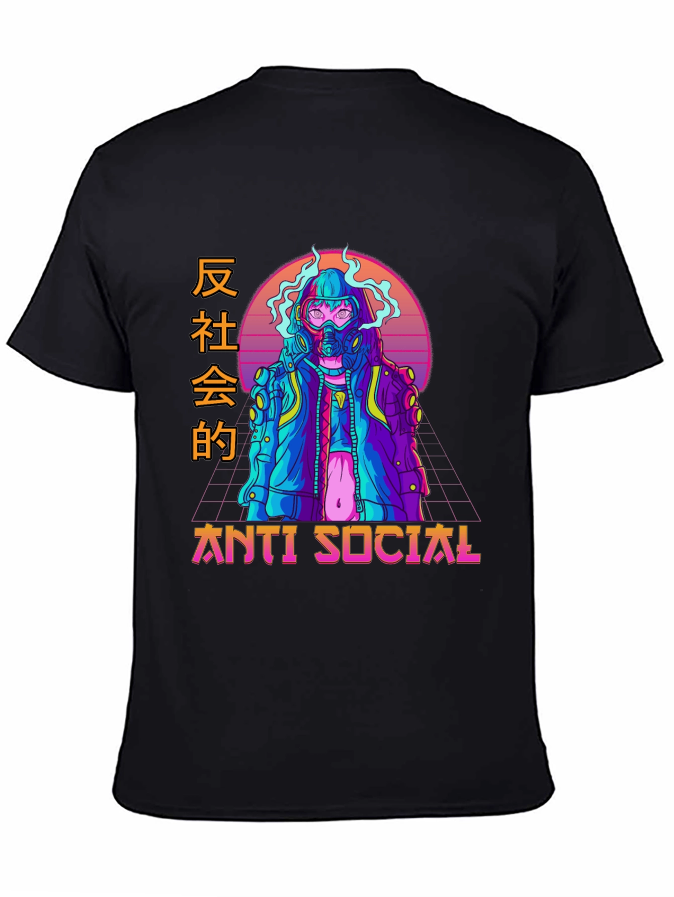Anti Social Cyberpunk T-Shirt
