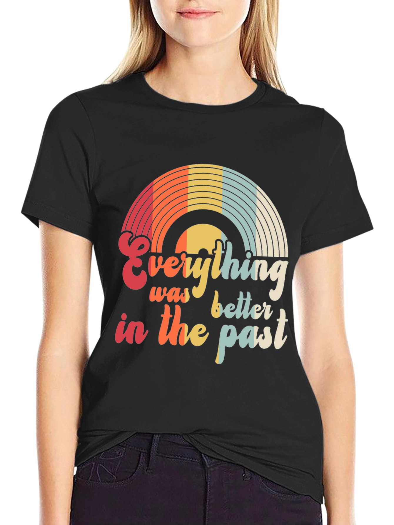Retro Graphic Tee - Everything Was Better
