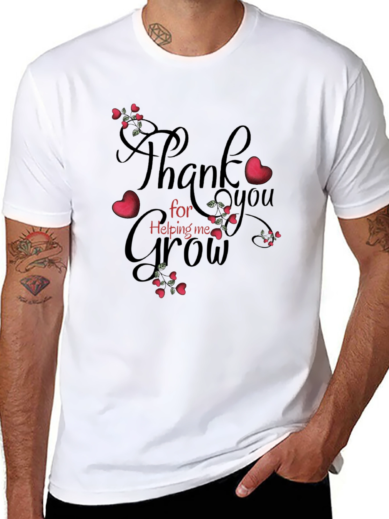 Thank You For Helping Me Grow T-Shirt
