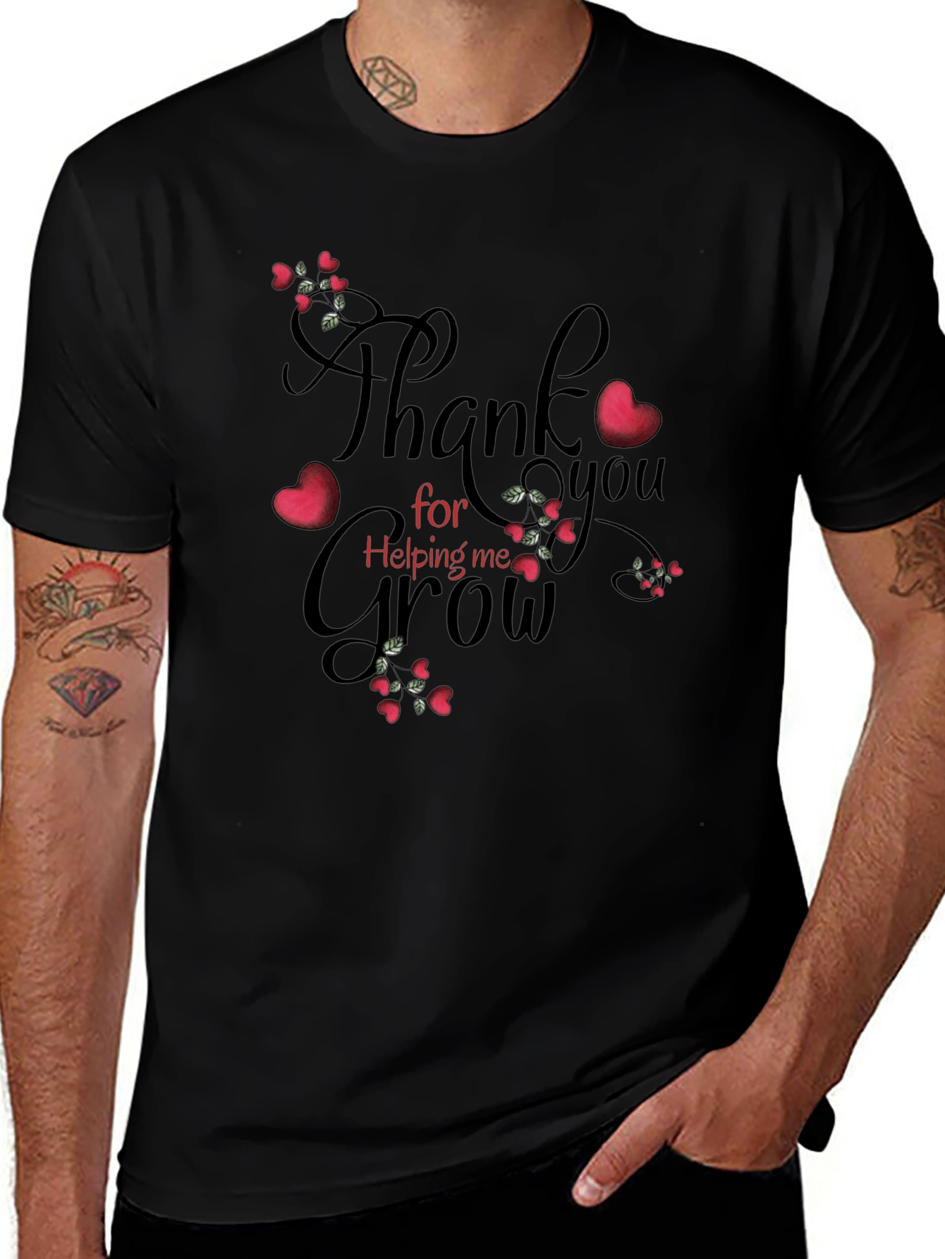 Thank You For Helping Me Grow T-Shirt
