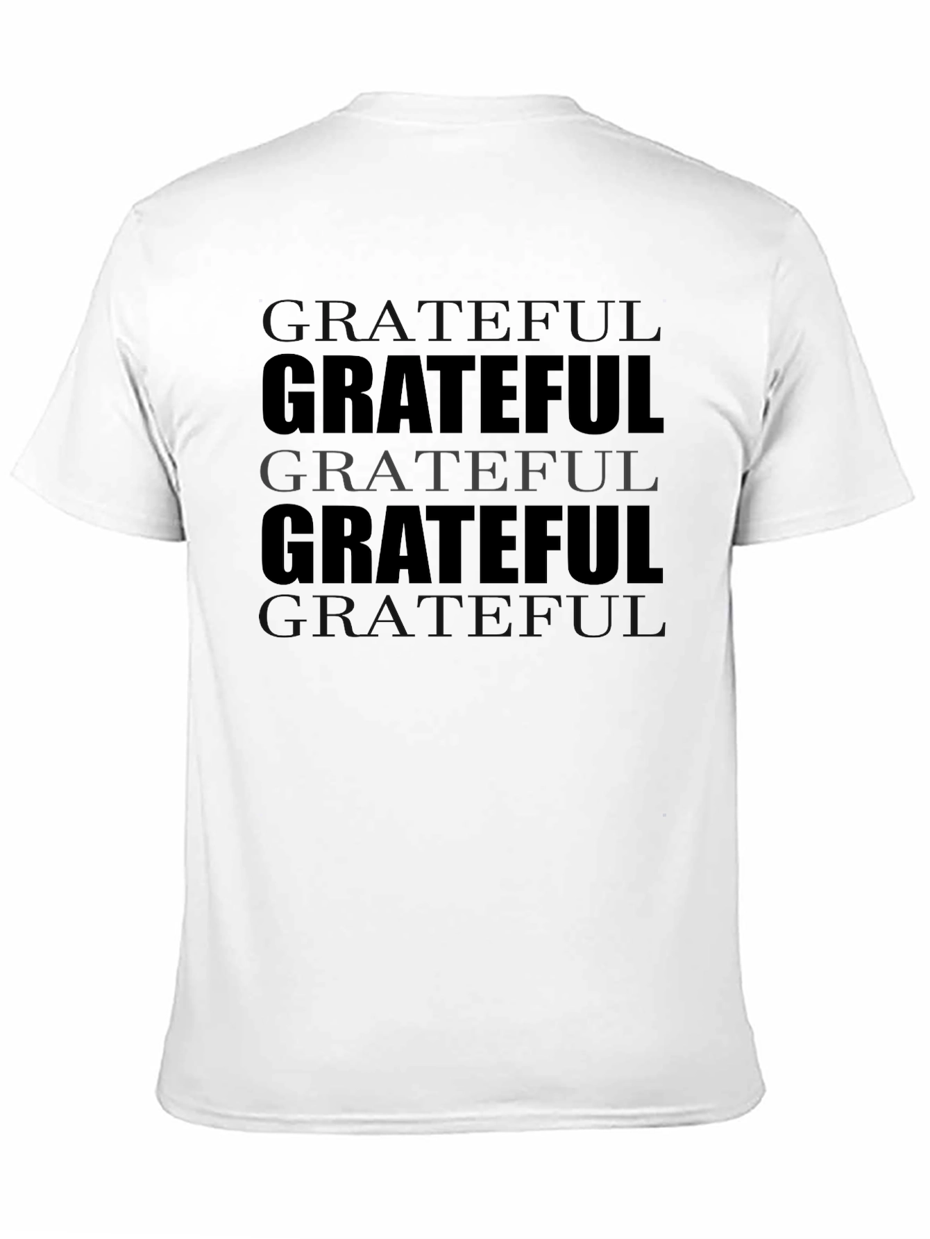 Grateful Graphic Tee - Soft Cotton Comfort