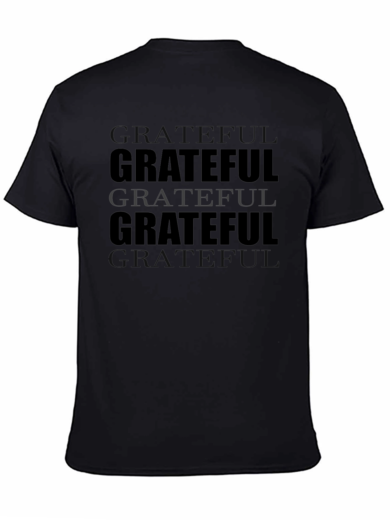 Grateful Graphic Tee - Soft Cotton Comfort