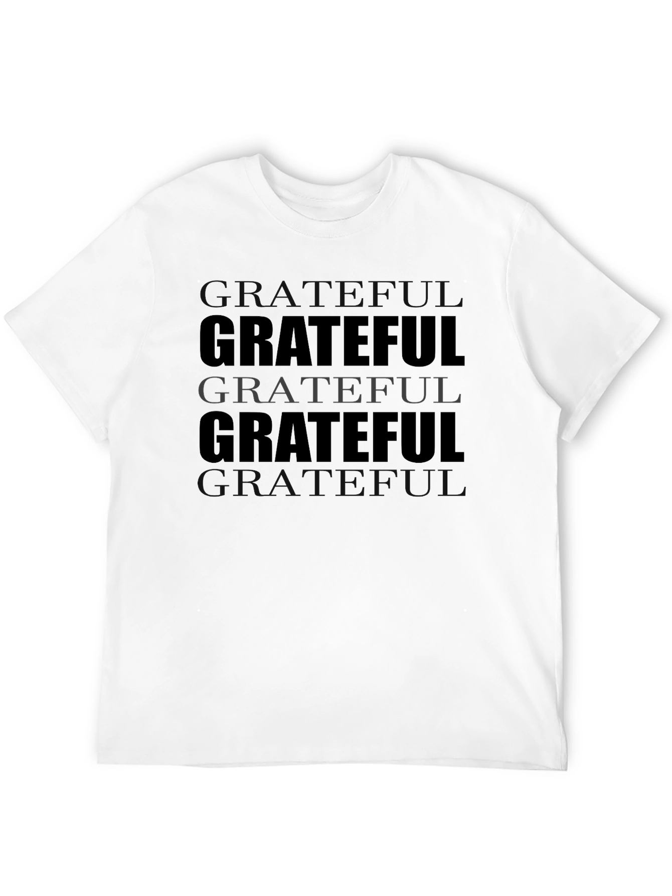 Grateful Graphic Tee - Soft Cotton Comfort