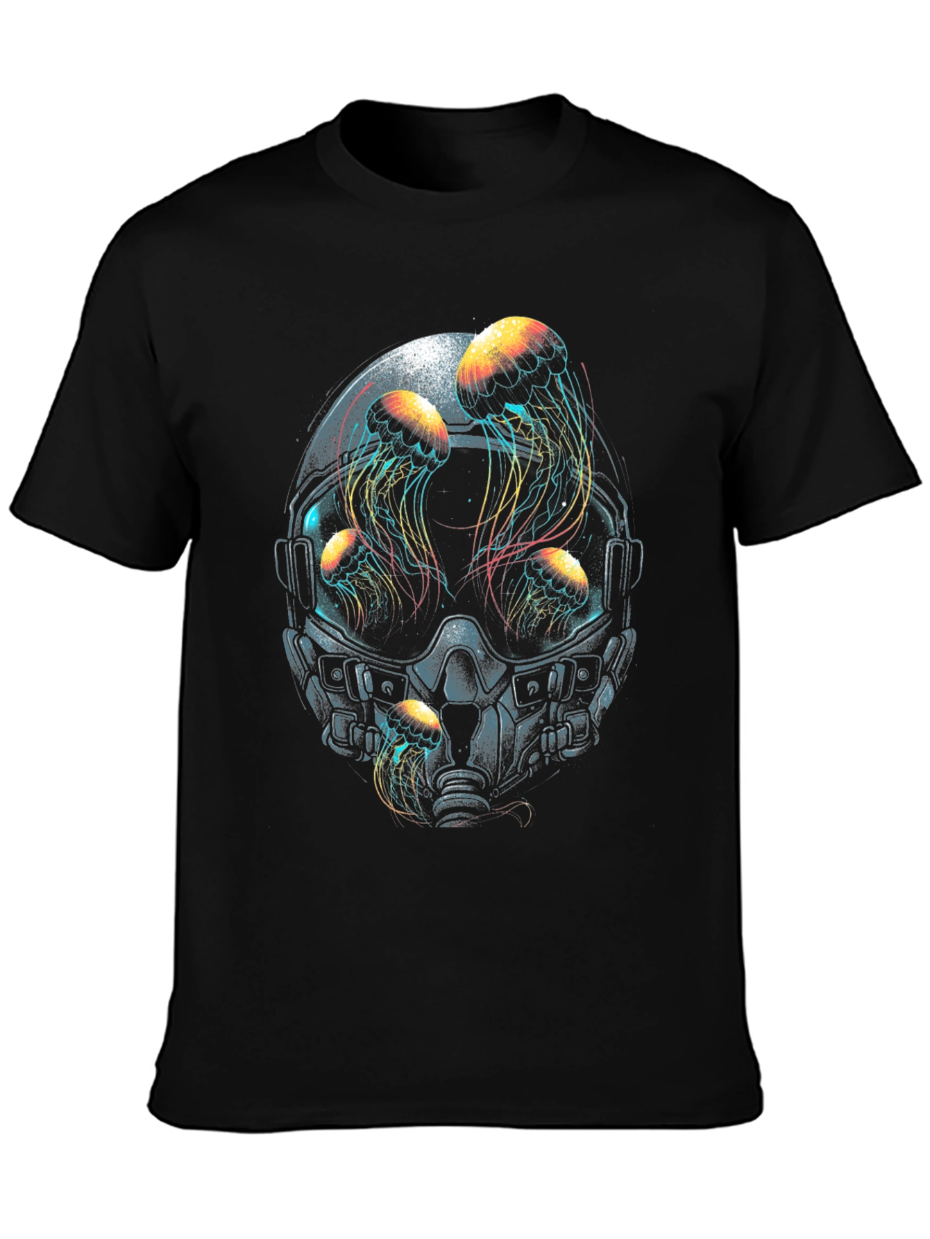 Jellyfish Pilot Black T-Shirt