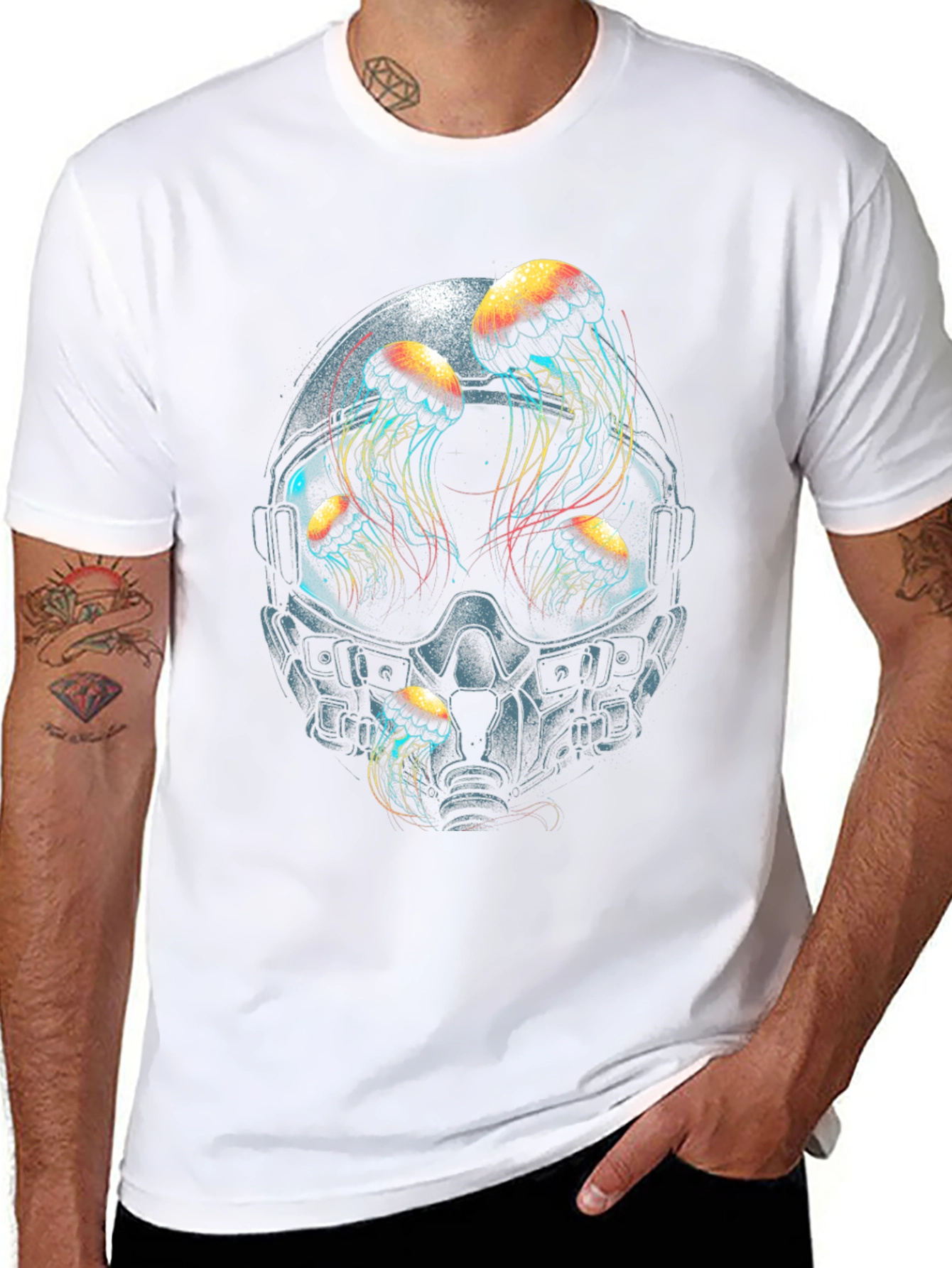Jellyfish Pilot Black T-Shirt