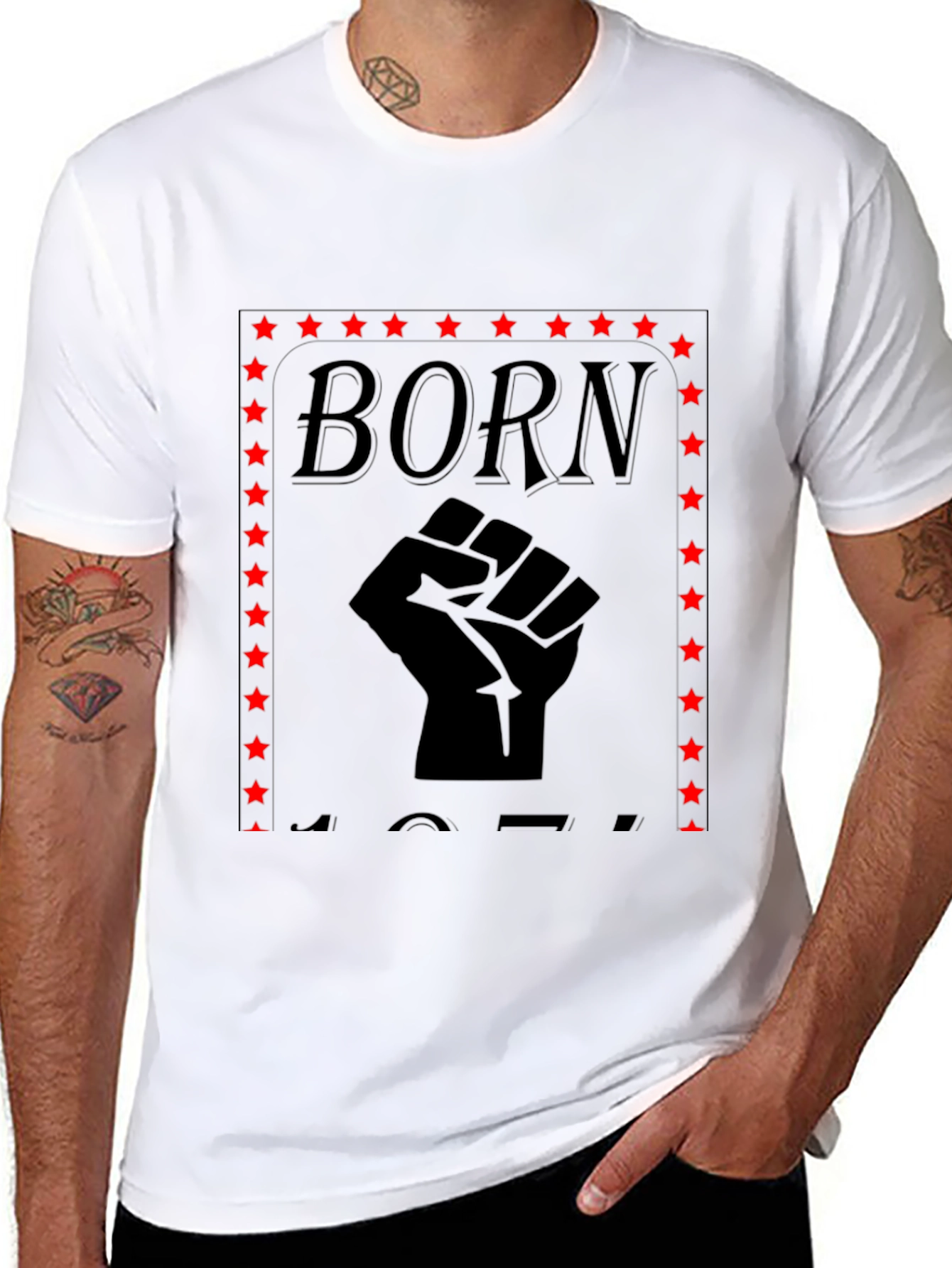 Born Fist Black T-Shirt