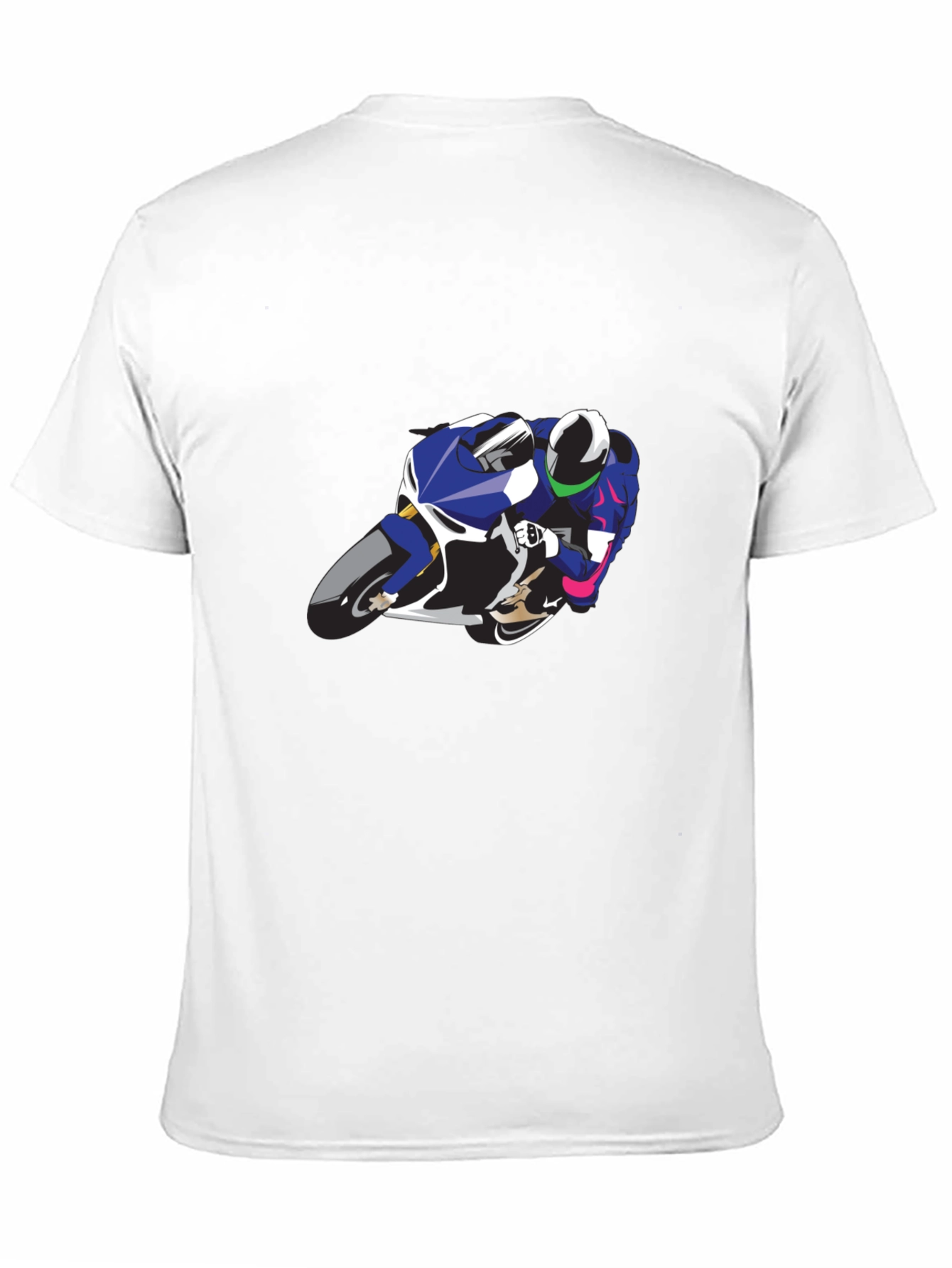 Motorcycle Graphic Tee - Black