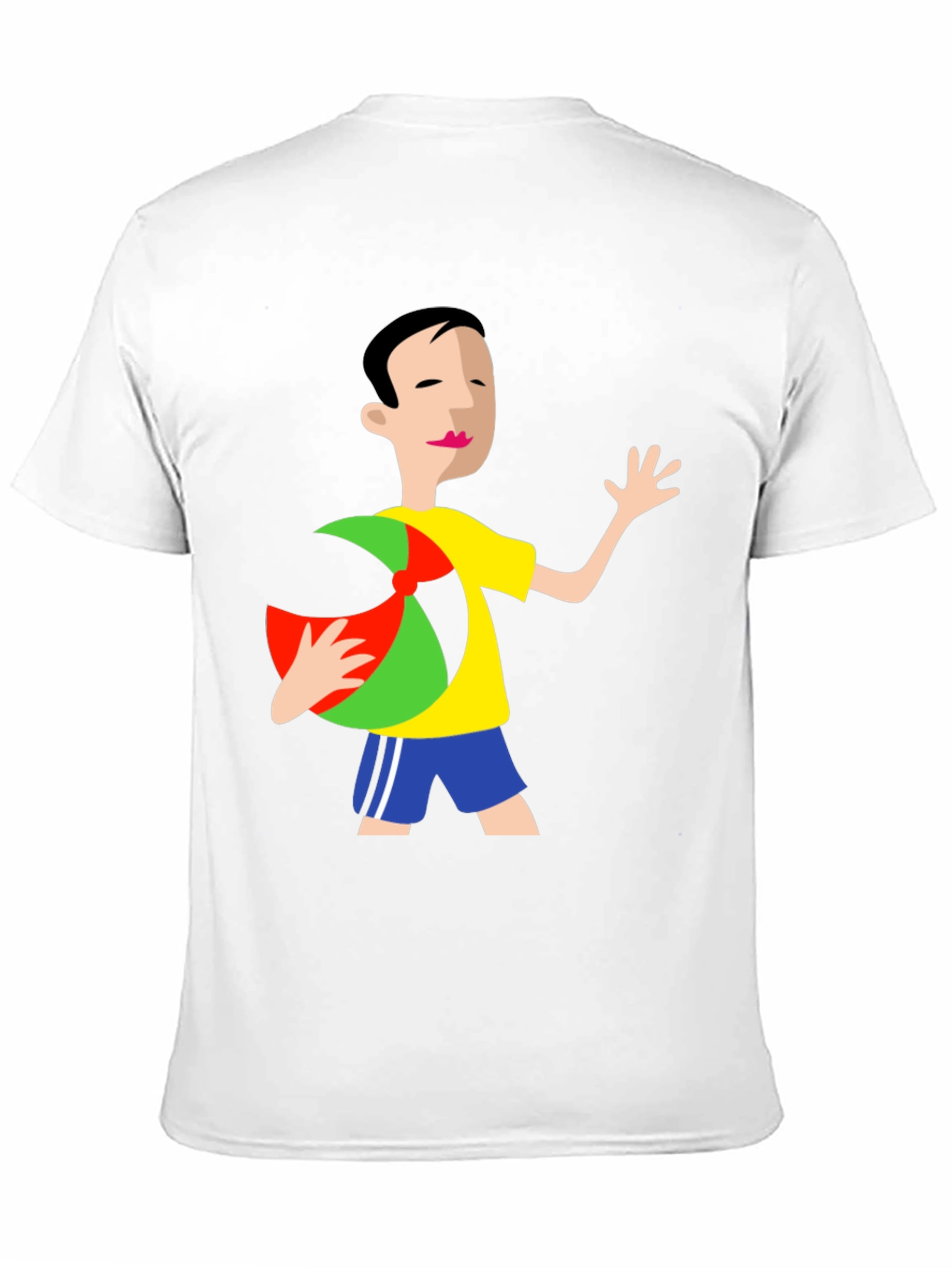 Cartoon Graphic Black T-Shirt