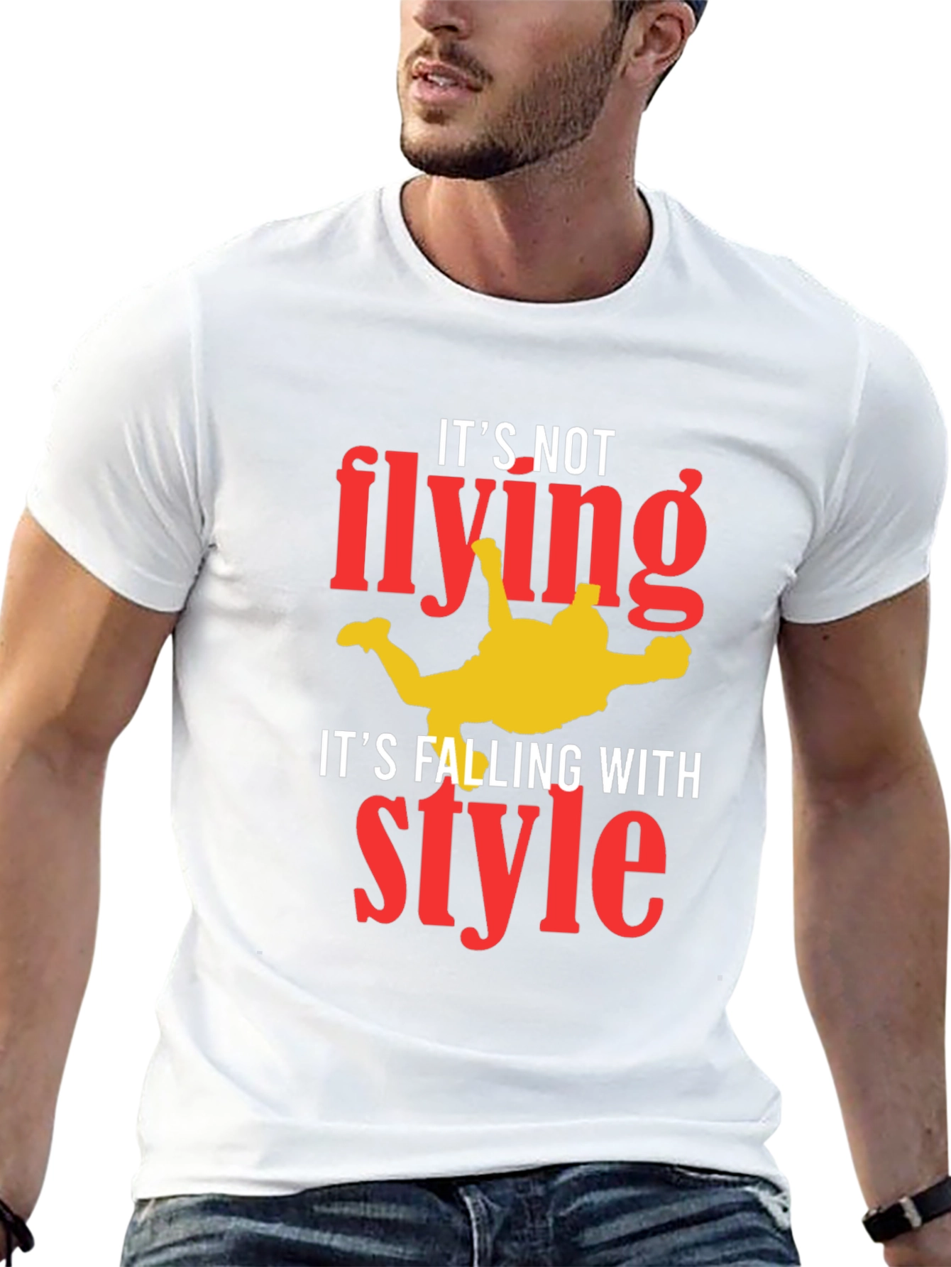 Skydiving Style T-Shirt