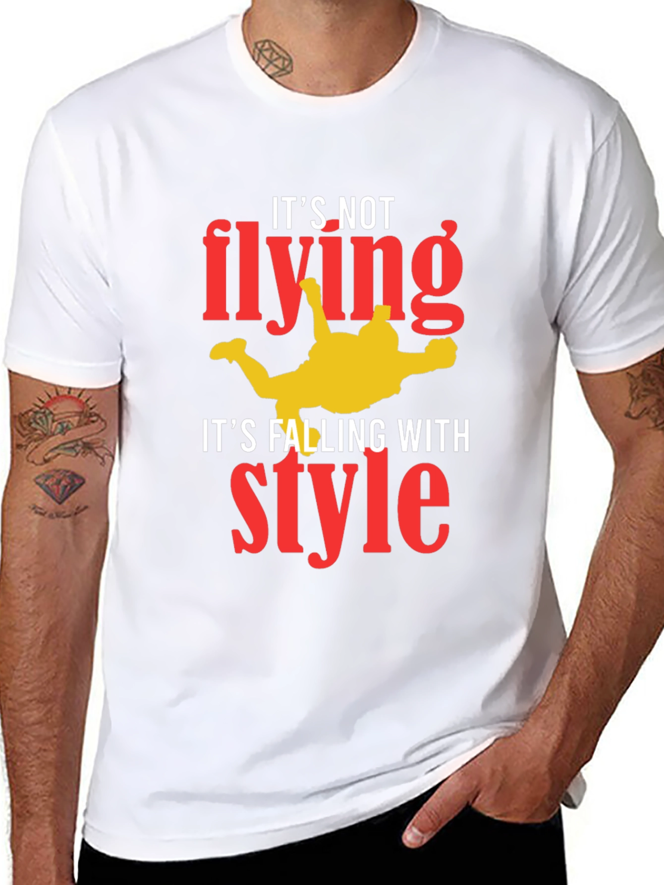 Skydiving Style T-Shirt