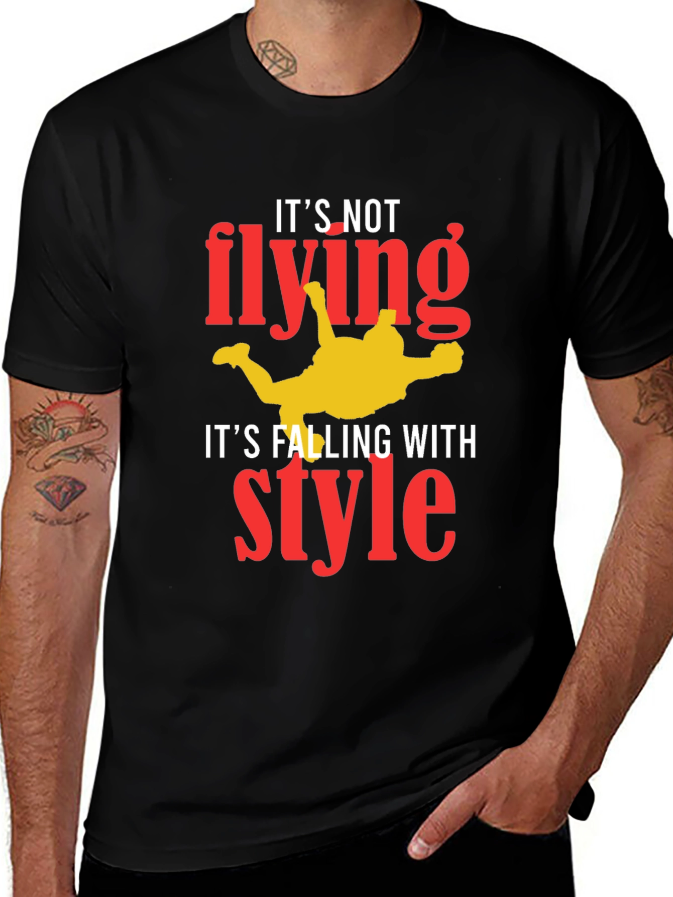 Skydiving Style T-Shirt