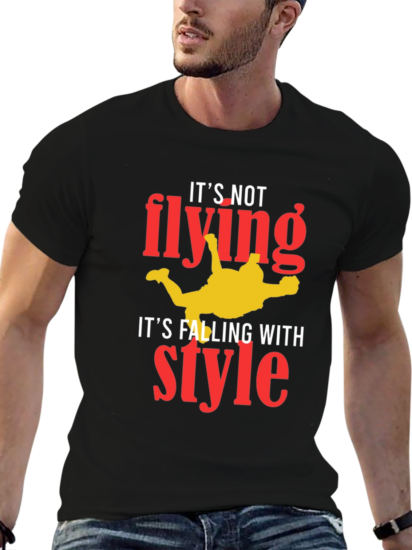 Skydiving Style T-Shirt