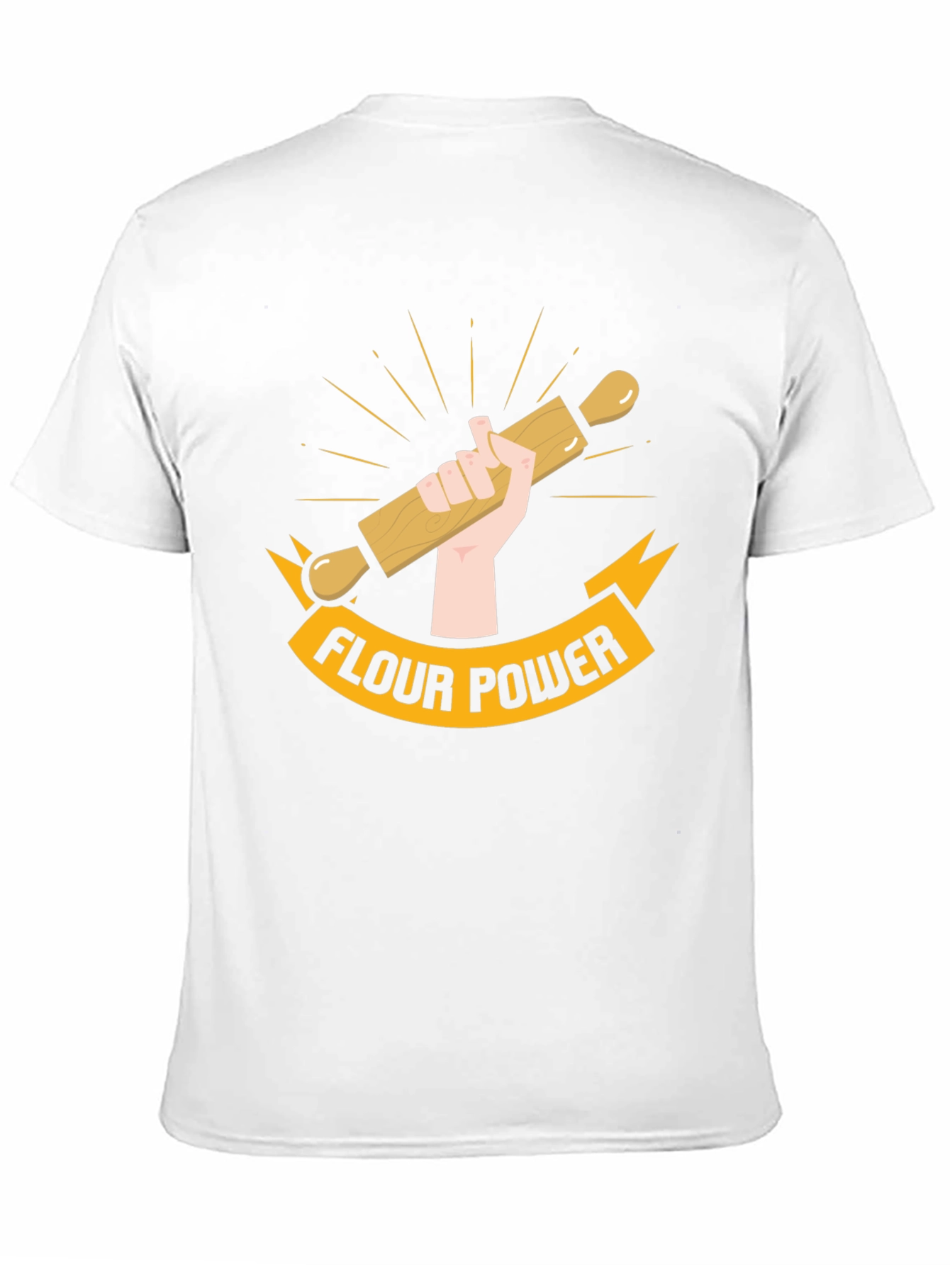 Flour Power T-Shirt - Baking Enthusiast Tee