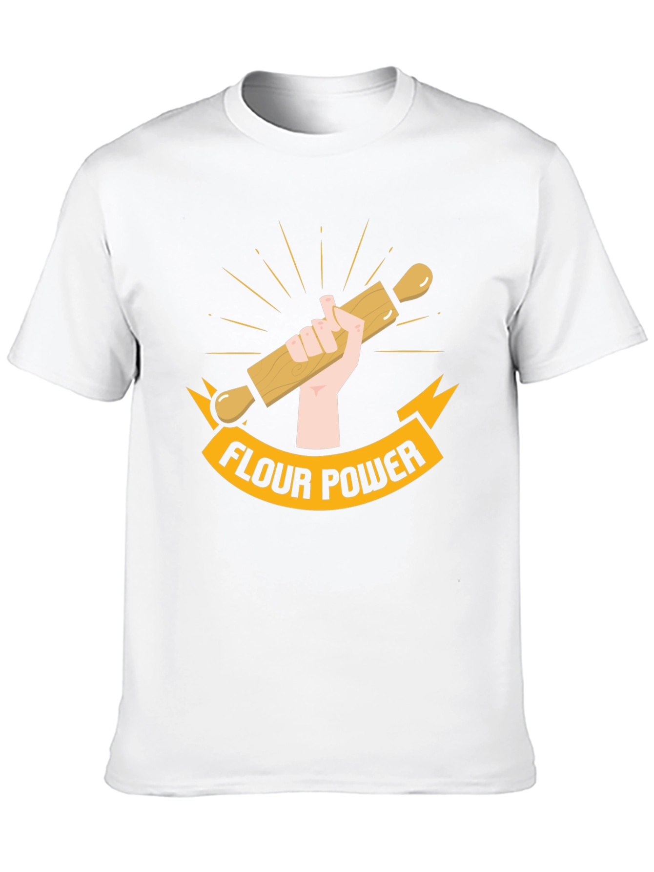 Flour Power T-Shirt - Baking Enthusiast Tee