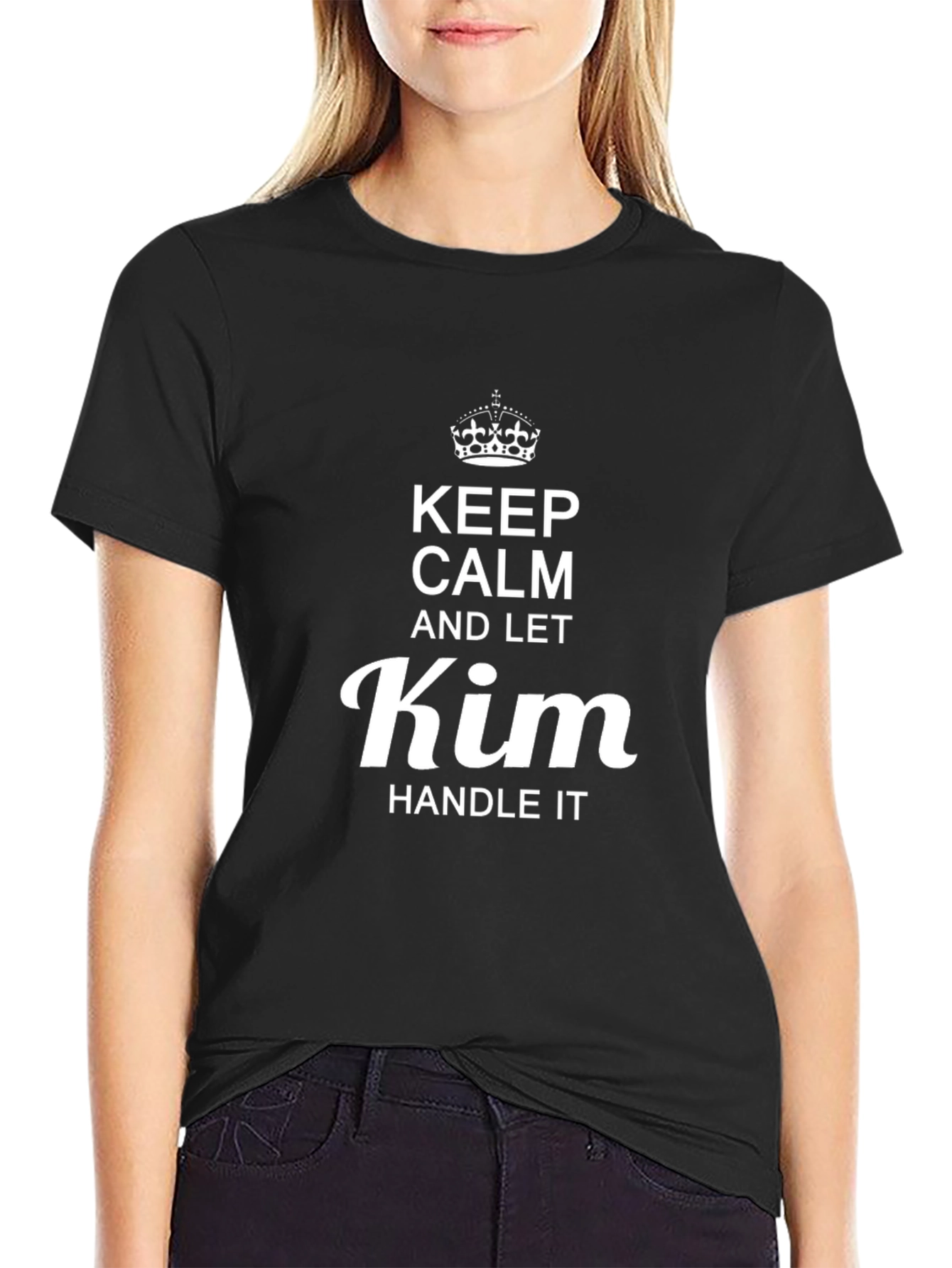 Keep Calm and Let Kim Handle It T-Shirt